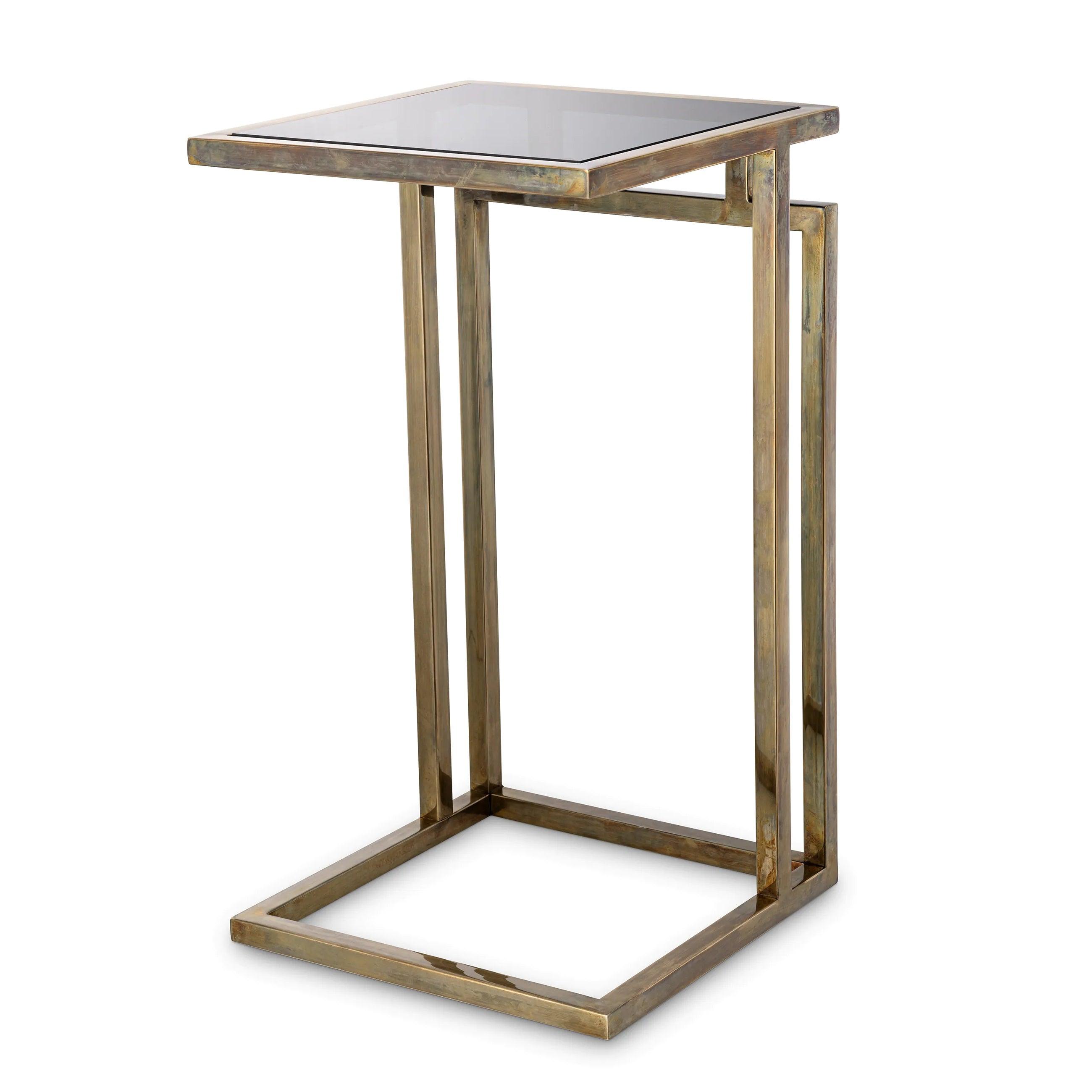 Stolik boczny MARCUS mosiężny Eichholtz Eye on Design