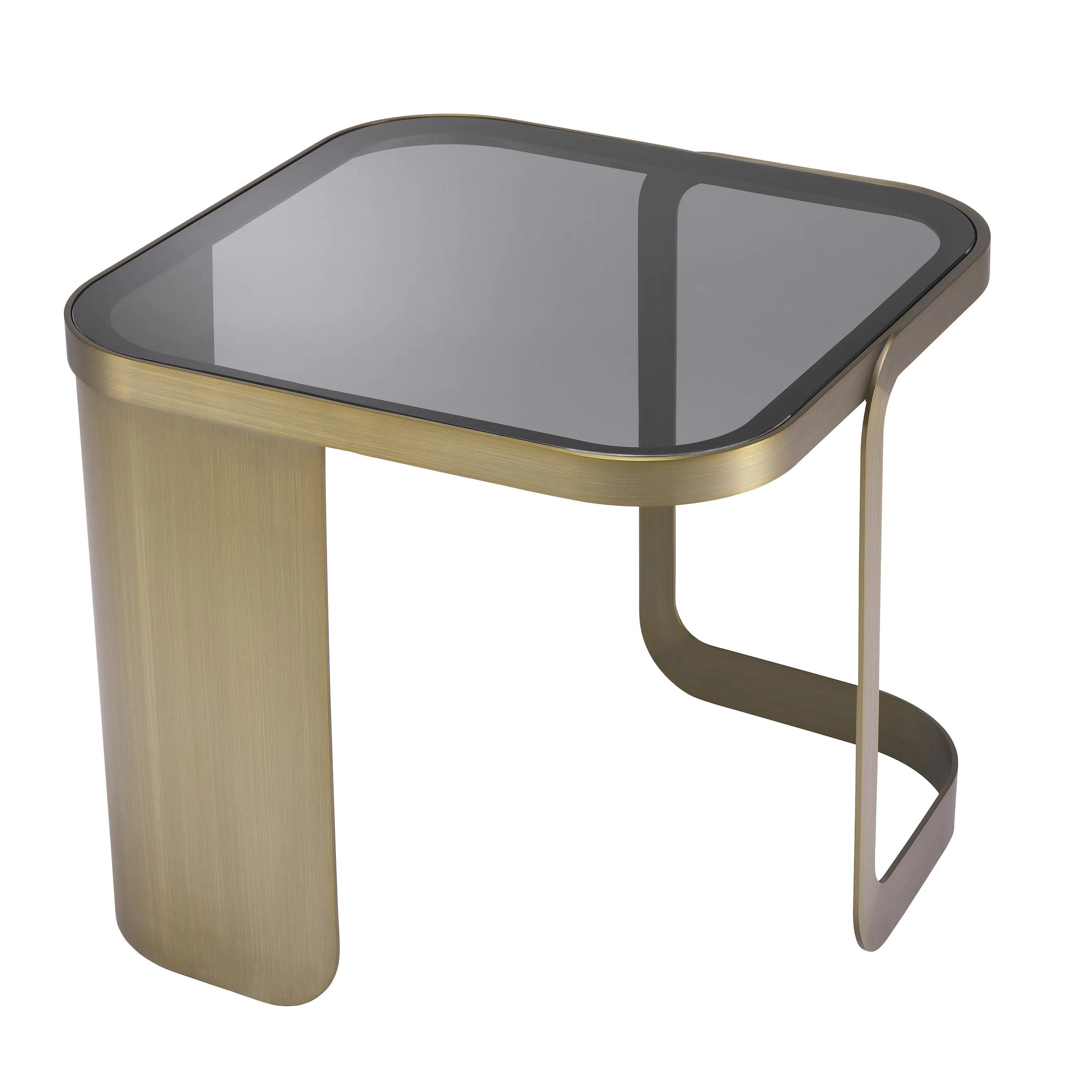 Stolik boczny NUMA szczotkowany mosiądz Eichholtz Eye on Design