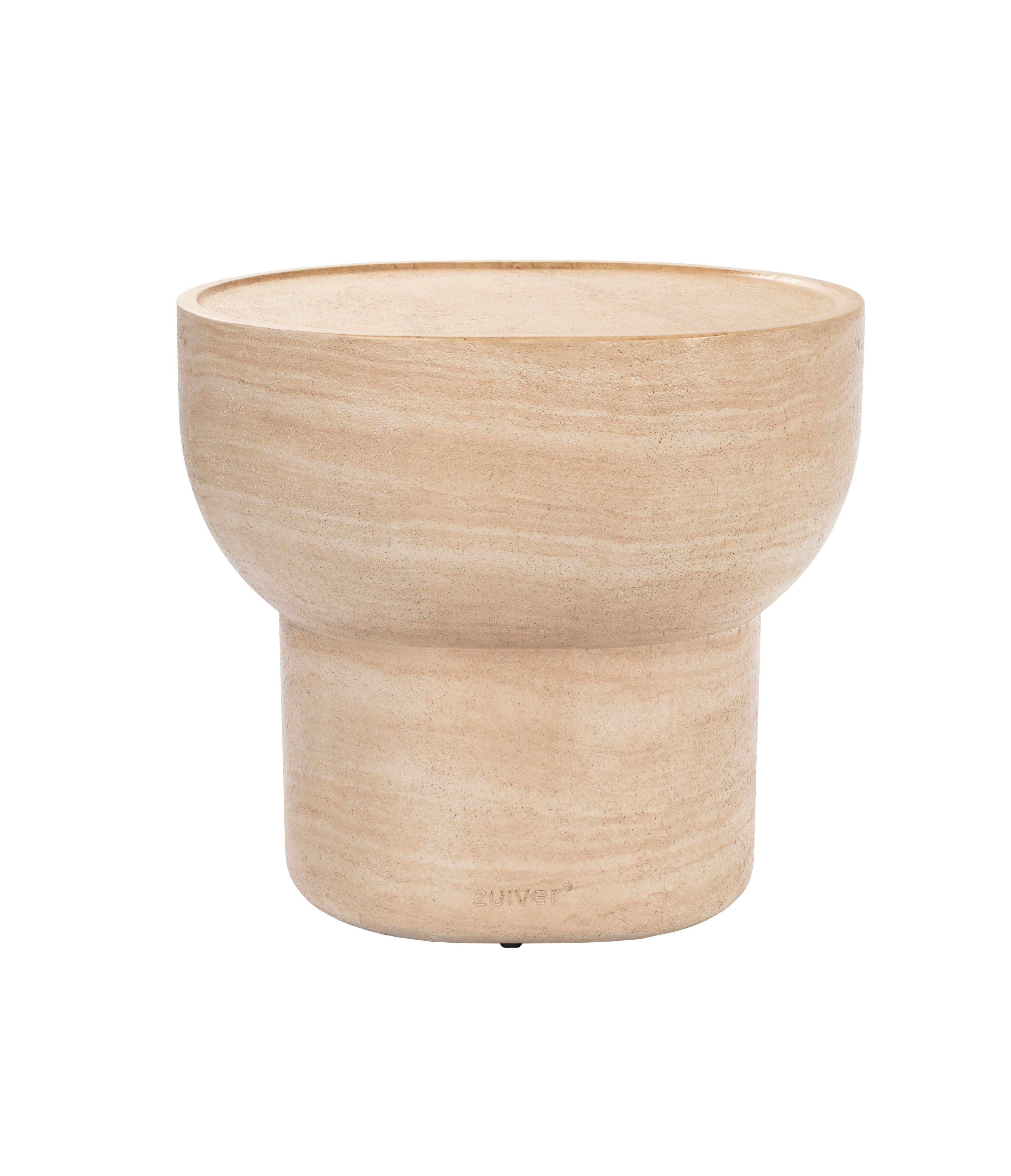 Stolik boczny okrągły NOBLE beżowy Zuiver Eye on Design