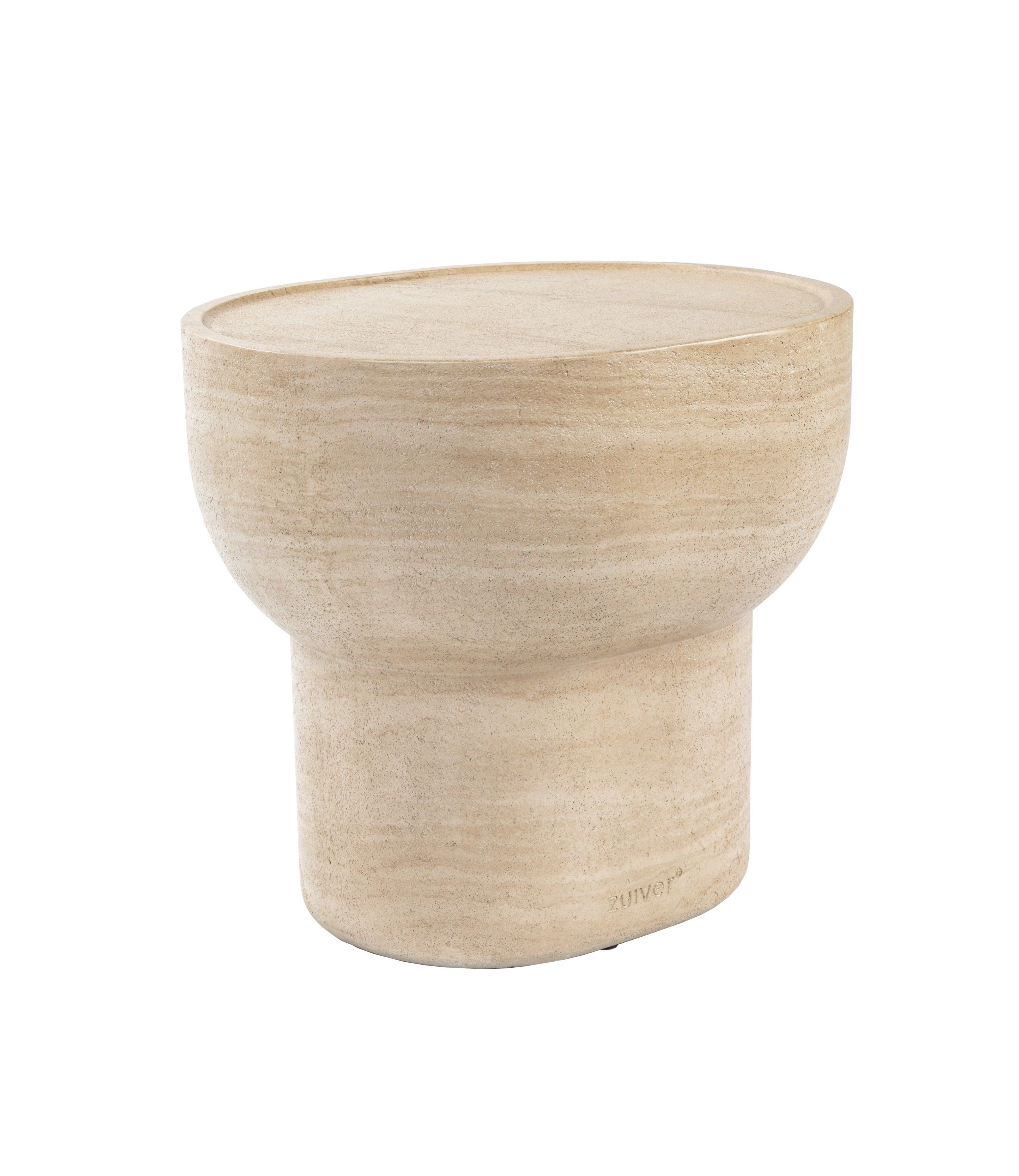 Stolik boczny okrągły NOBLE beżowy Zuiver Eye on Design