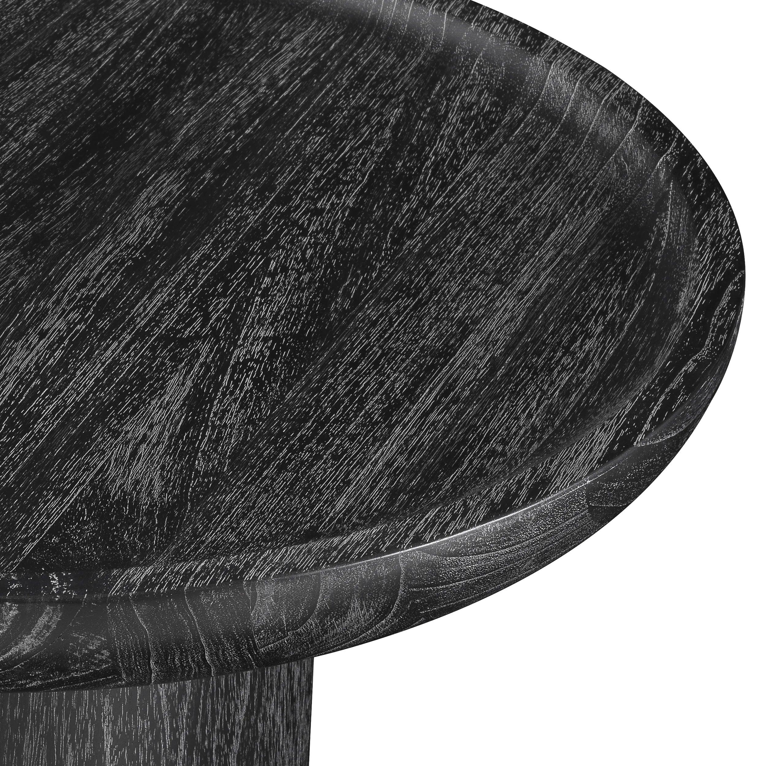 Stolik boczny ROUAULT antracytowy fornir Eichholtz Eye on Design