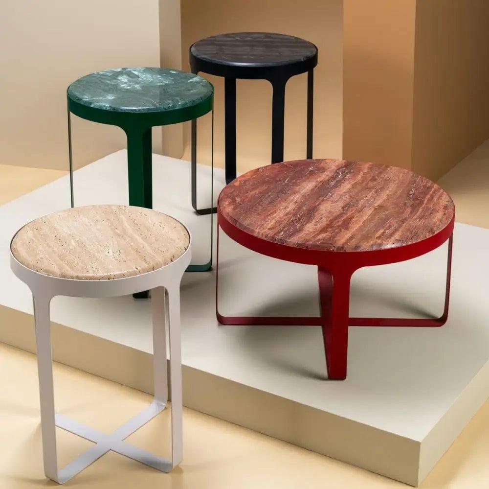 Stolik boczny STONER beżowy Pols Potten Eye on Design