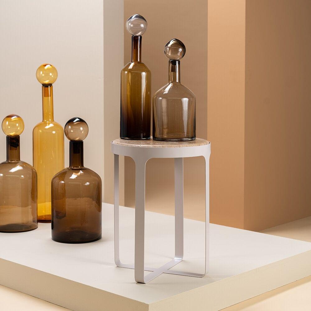 Stolik boczny STONER beżowy Pols Potten Eye on Design