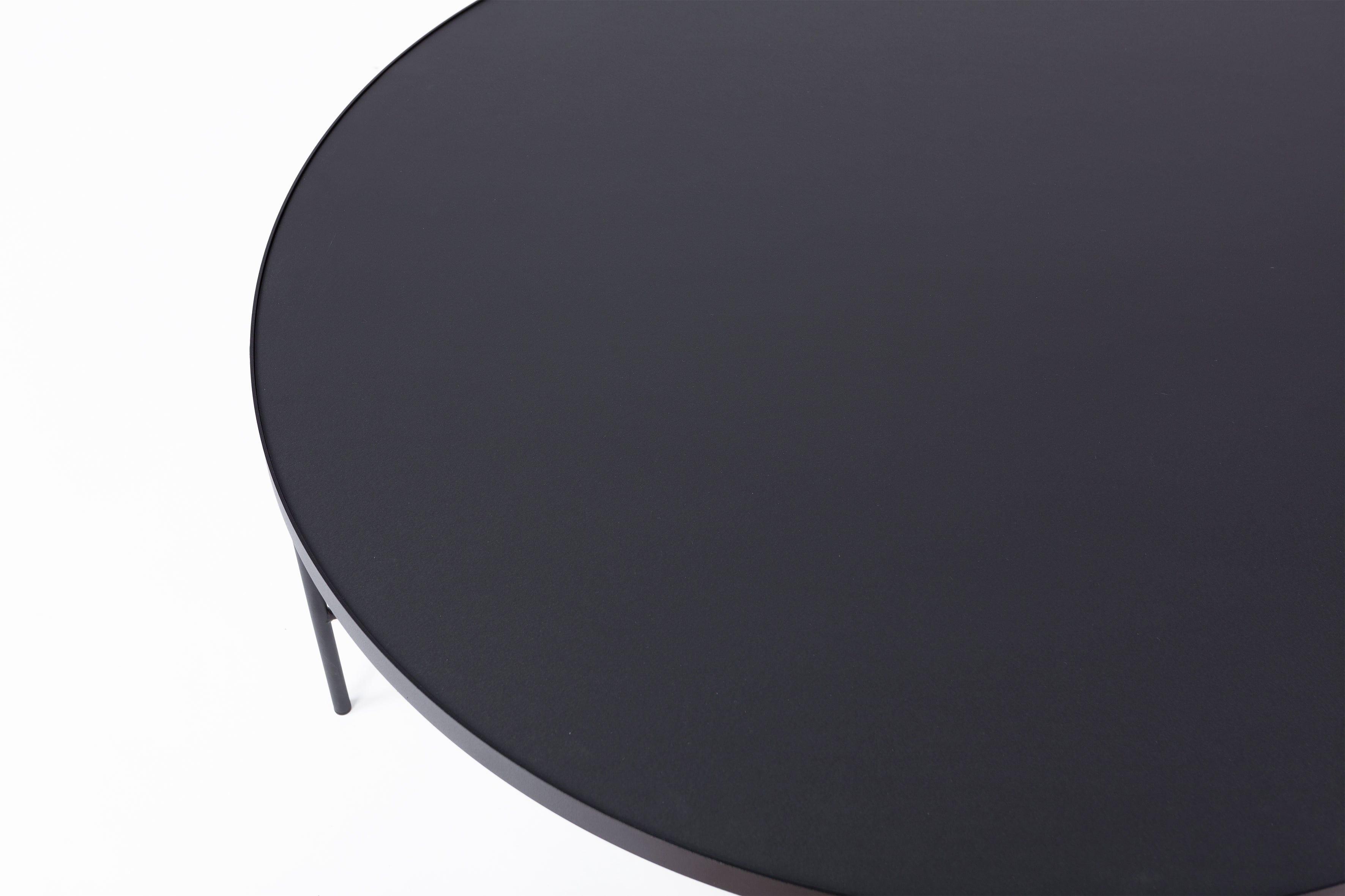Stolik boczny TRE NERO czarny Nordifra Eye on Design