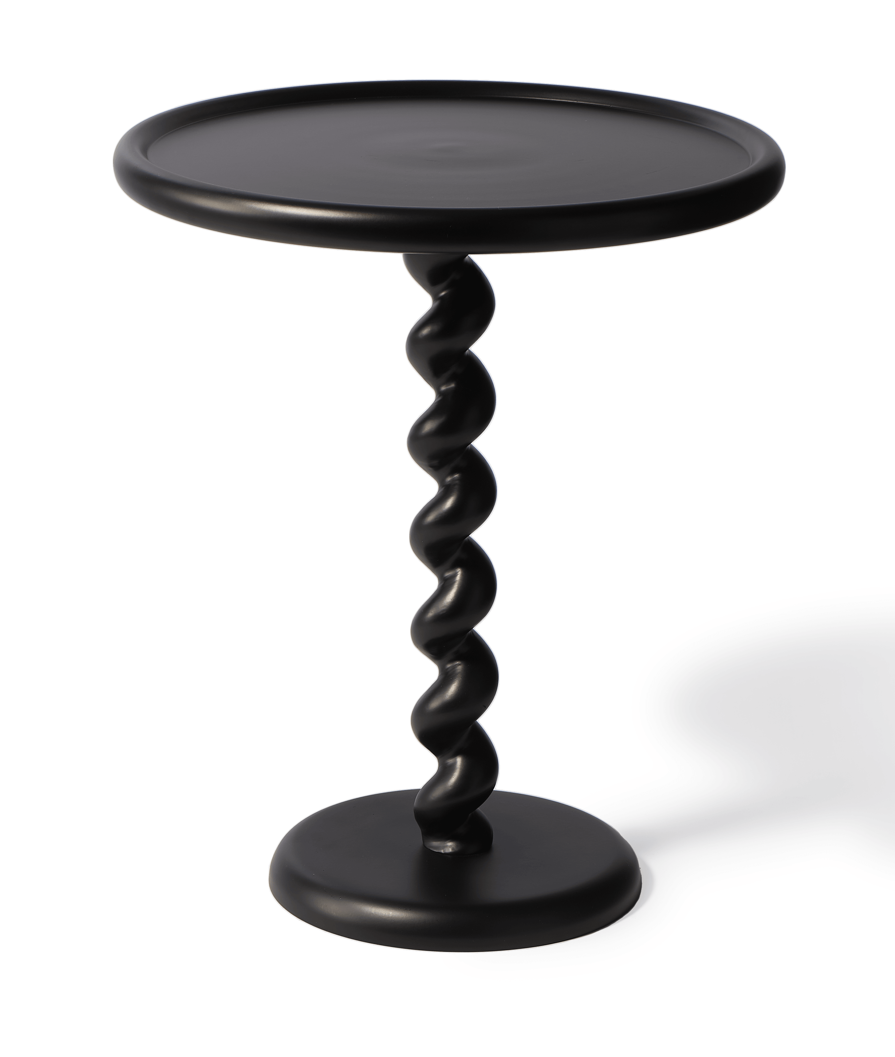 Stolik boczny TWISTER czarny Pols Potten Eye on Design