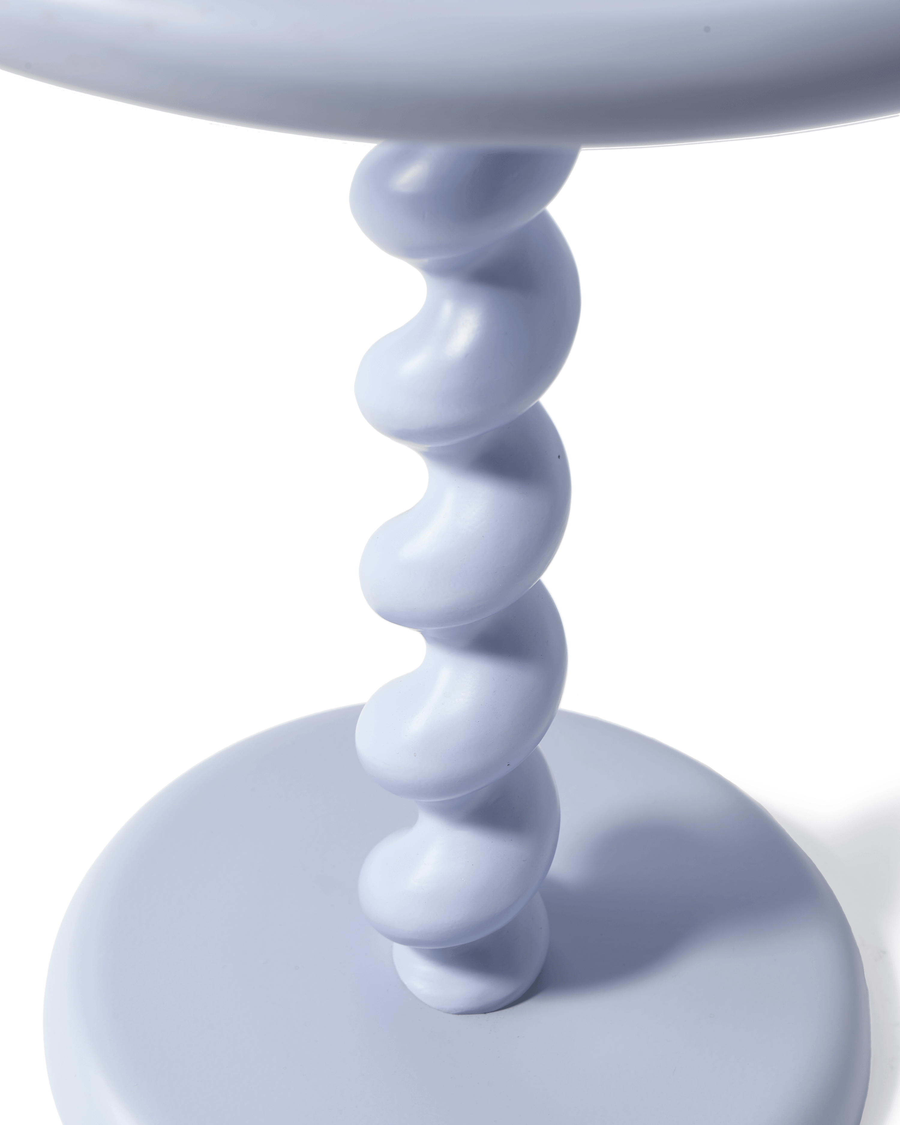 Stolik boczny TWISTER jasnoniebieski Pols Potten Eye on Design