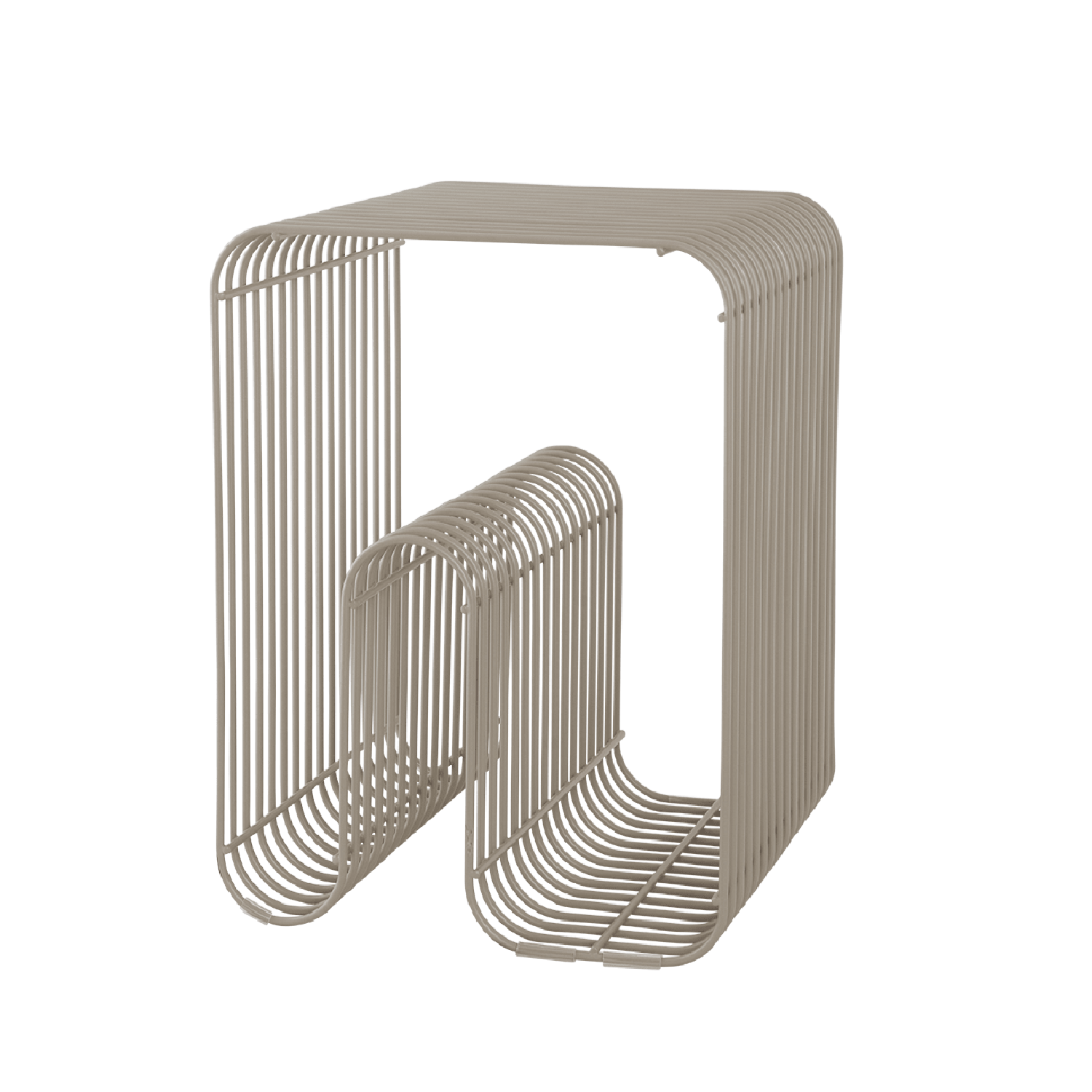 Stolik CURVA taupe AYTM Eye on Design