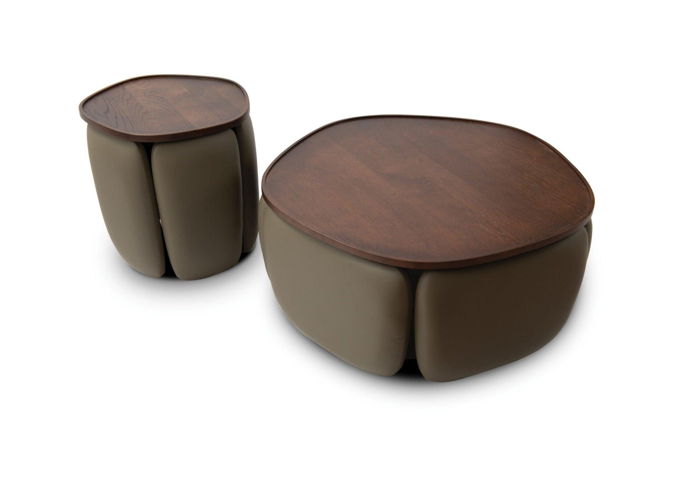 Stolik boczny FLESIA drewno dębowe Nobonobo Eye on Design