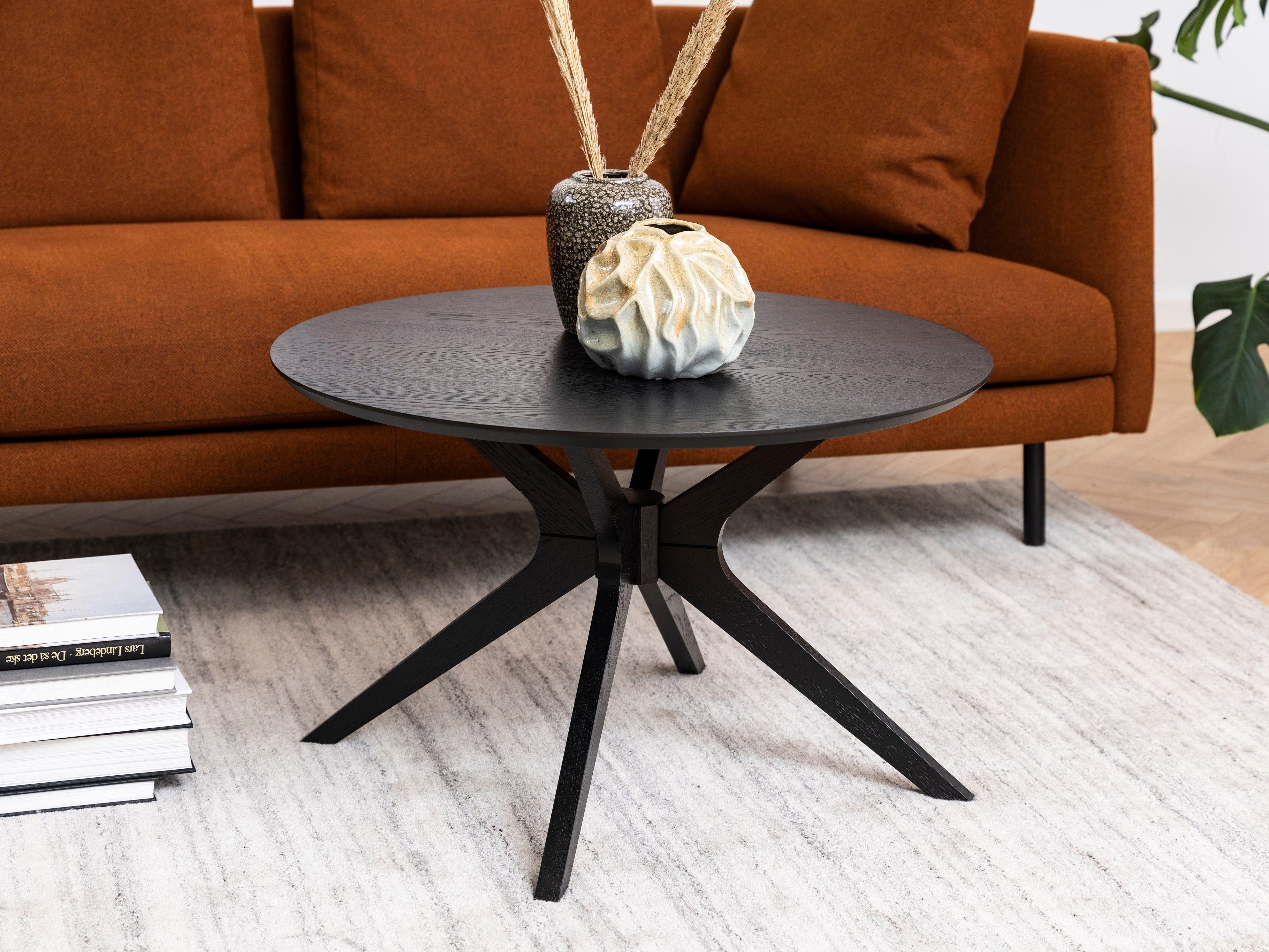 Stolik kawowy LASSE czarny Home Essentials Eye on Design