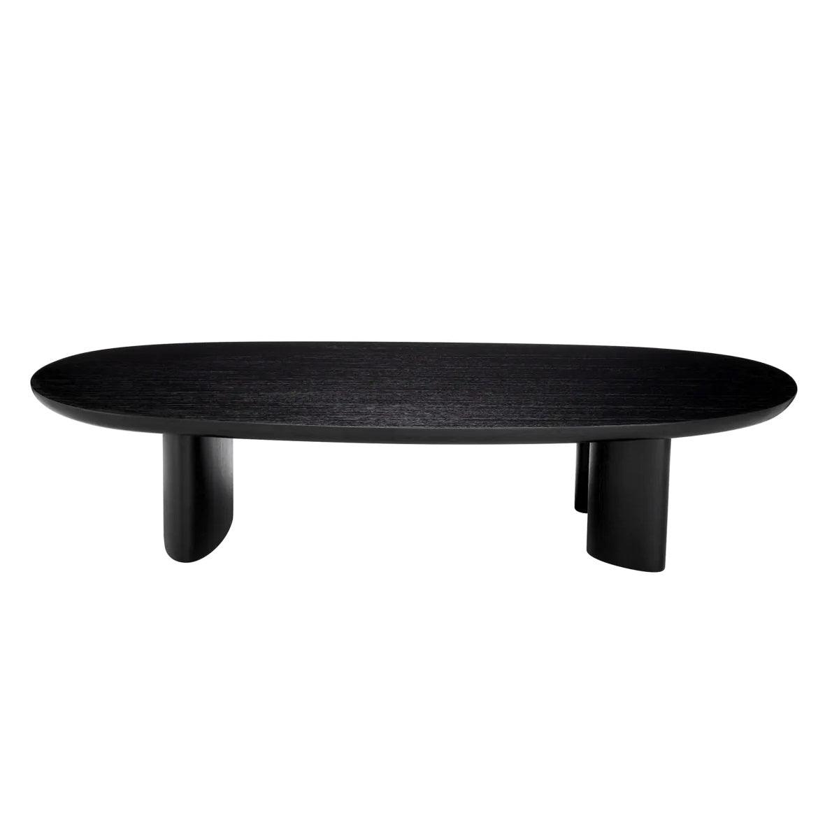 Stolik kawowy LINDNER czarny fornir Eichholtz Eye on Design