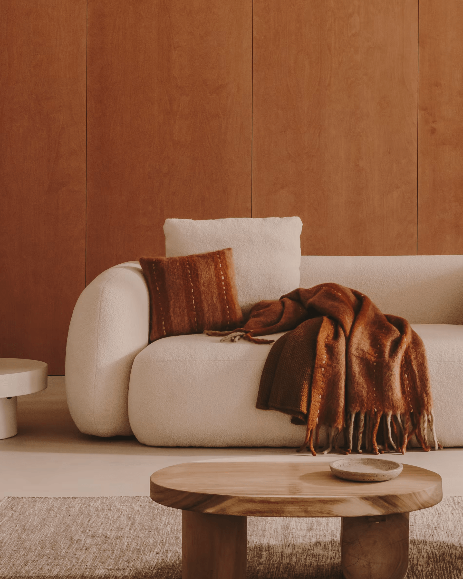 Stolik kawowy MOSI lite drewno mungur La Forma Eye on Design