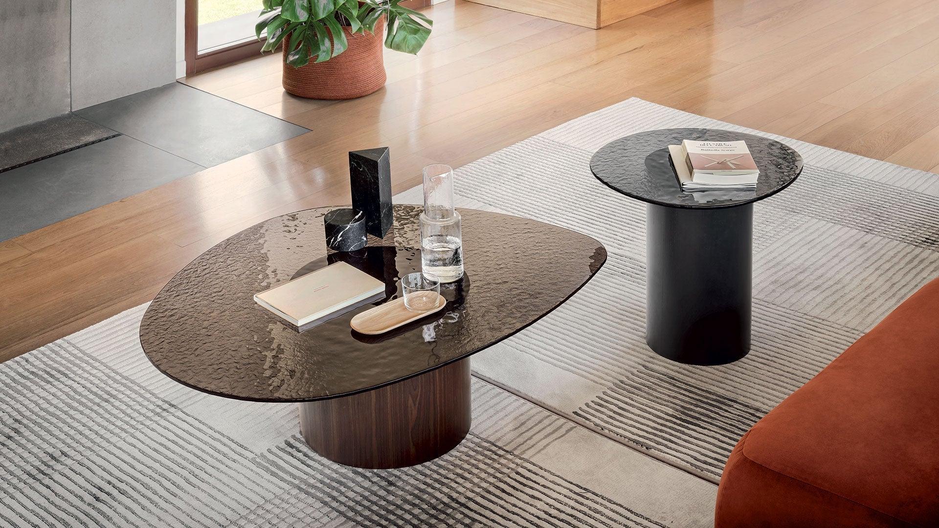 Stolik kawowy MUSHROOM czarny matowy Calligaris Eye on Design