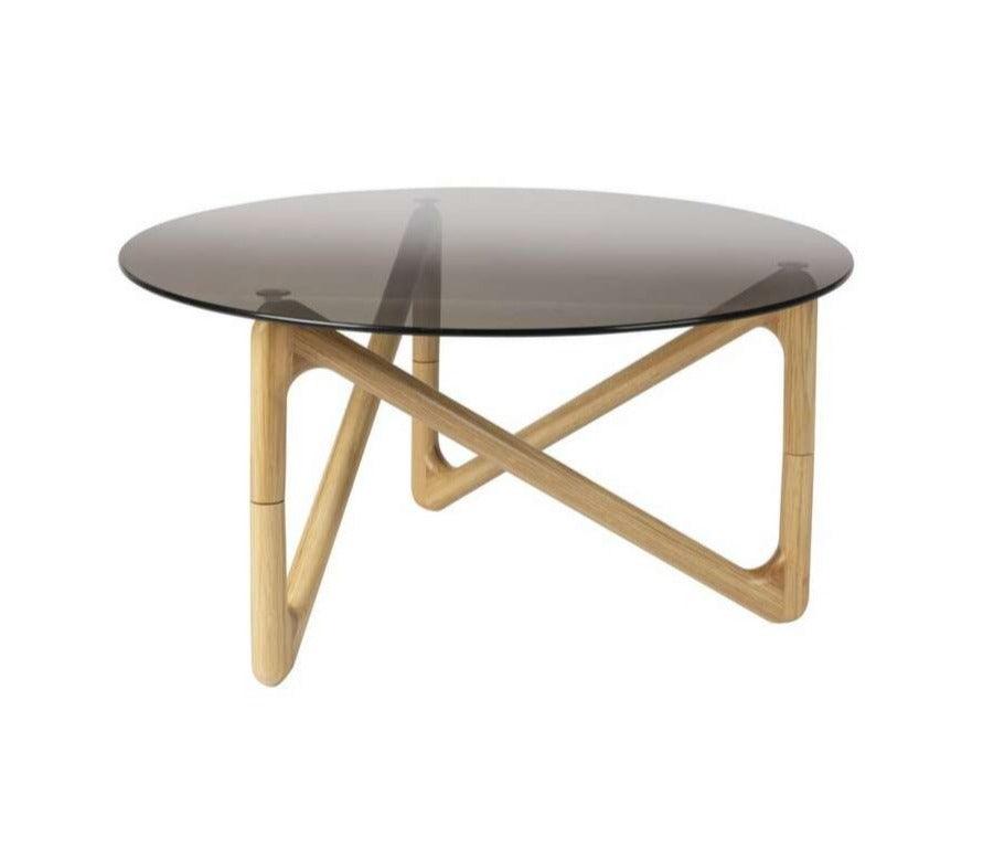 Stolik kawowy NAIA drewno dębowe Dutchbone Eye on Design