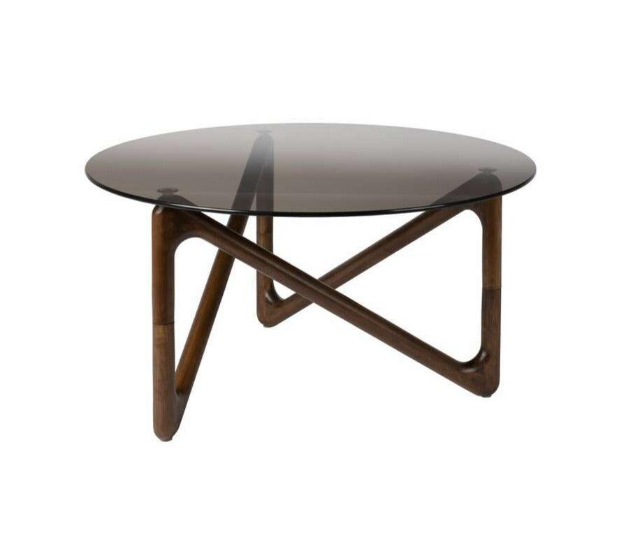 Stolik kawowy NAIA orzechowy Dutchbone Eye on Design