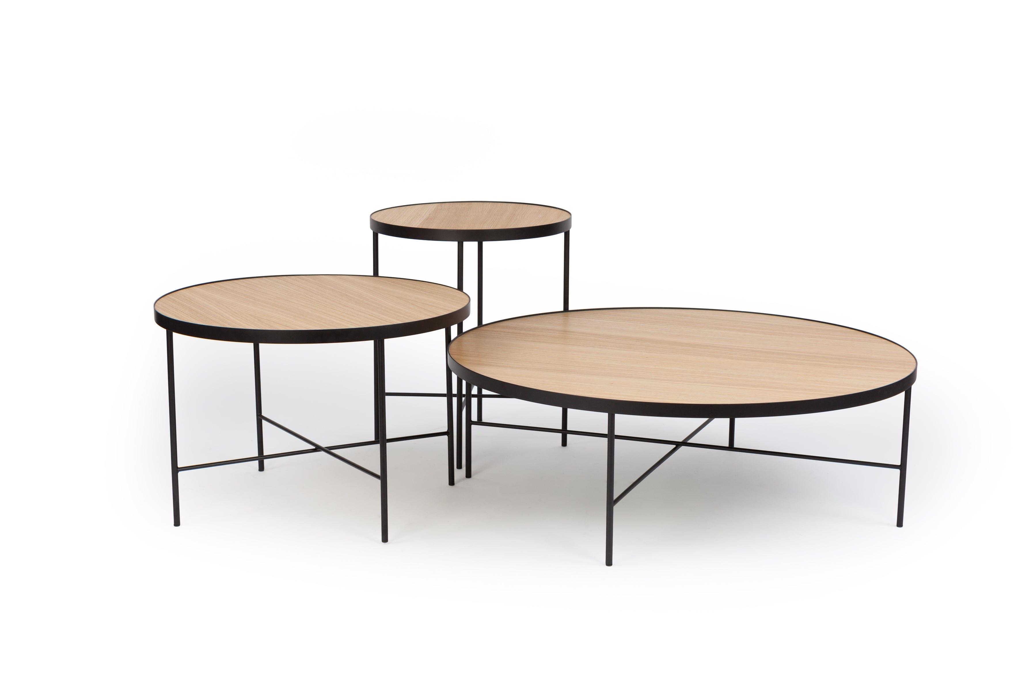 Stolik kawowy niski TRE dąb naturalny Nordifra Eye on Design