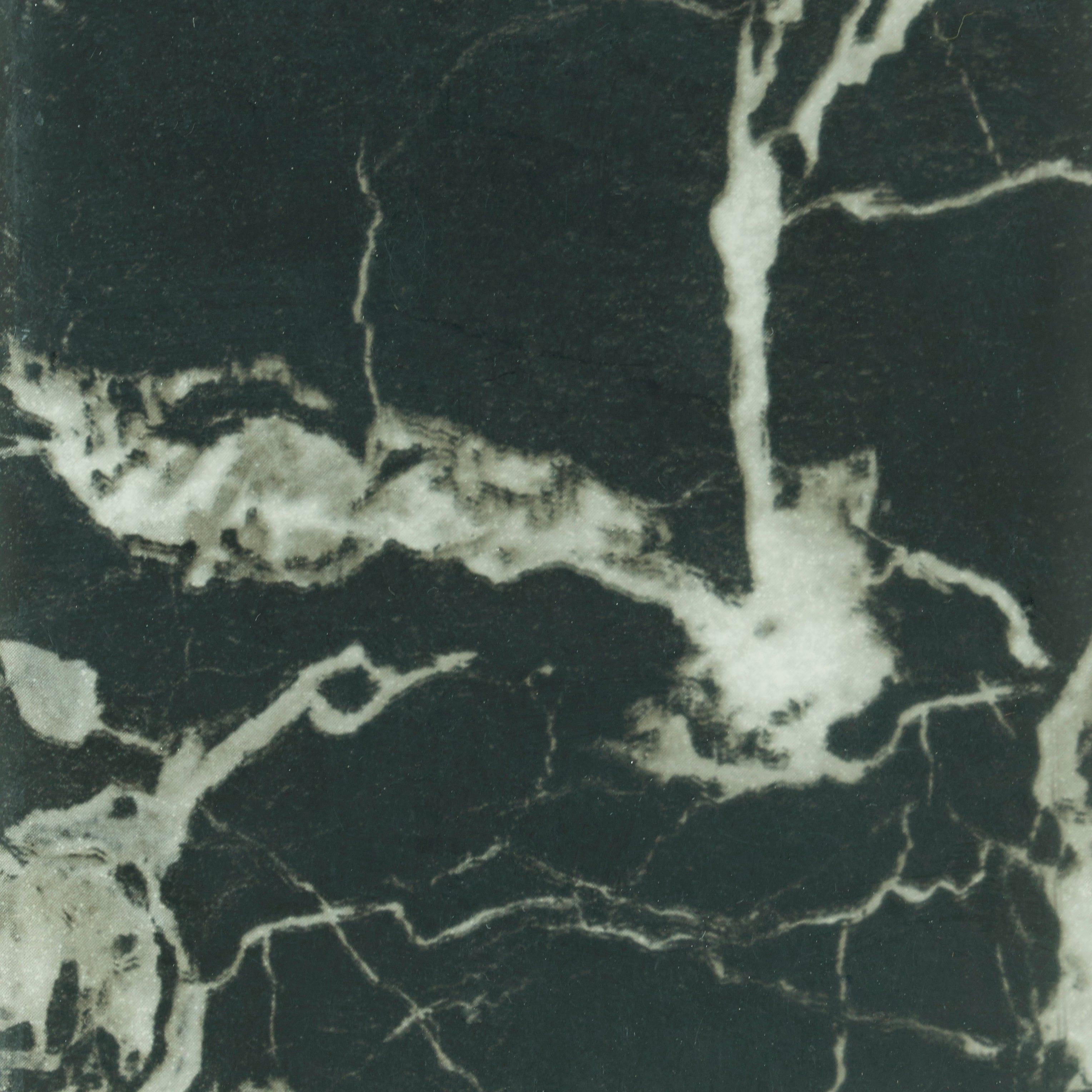 Stolik kawowy OVAL MARBLE LOOK czarny Pols Potten Eye on Design