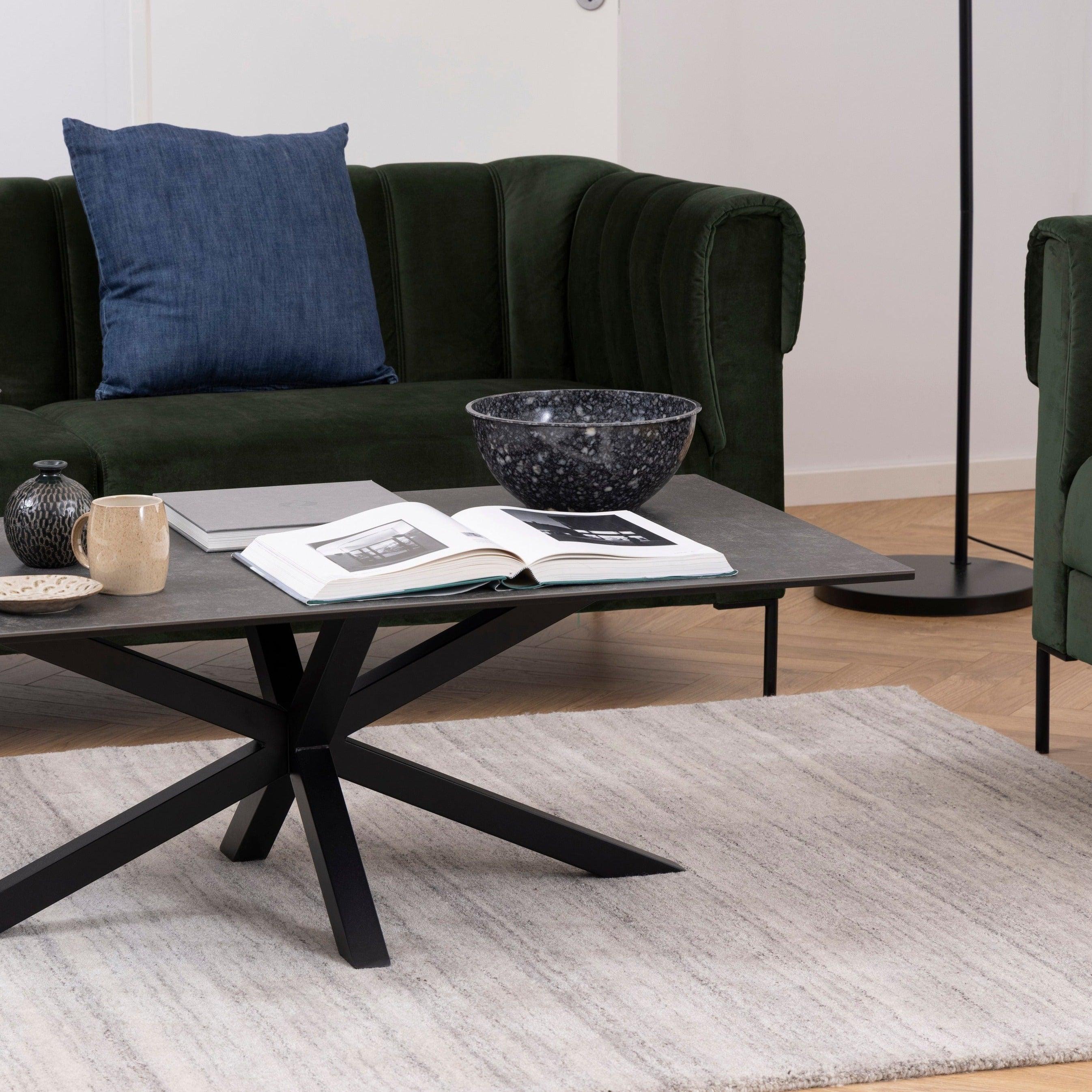 Stolik kawowy prostokątny HEAVEN czarny Home Essentials Eye on Design