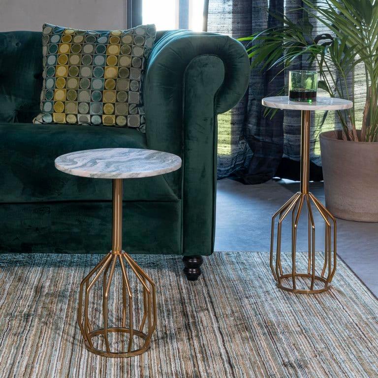 Stolik kawowy SALERNO S marmur Dutchbone Eye on Design