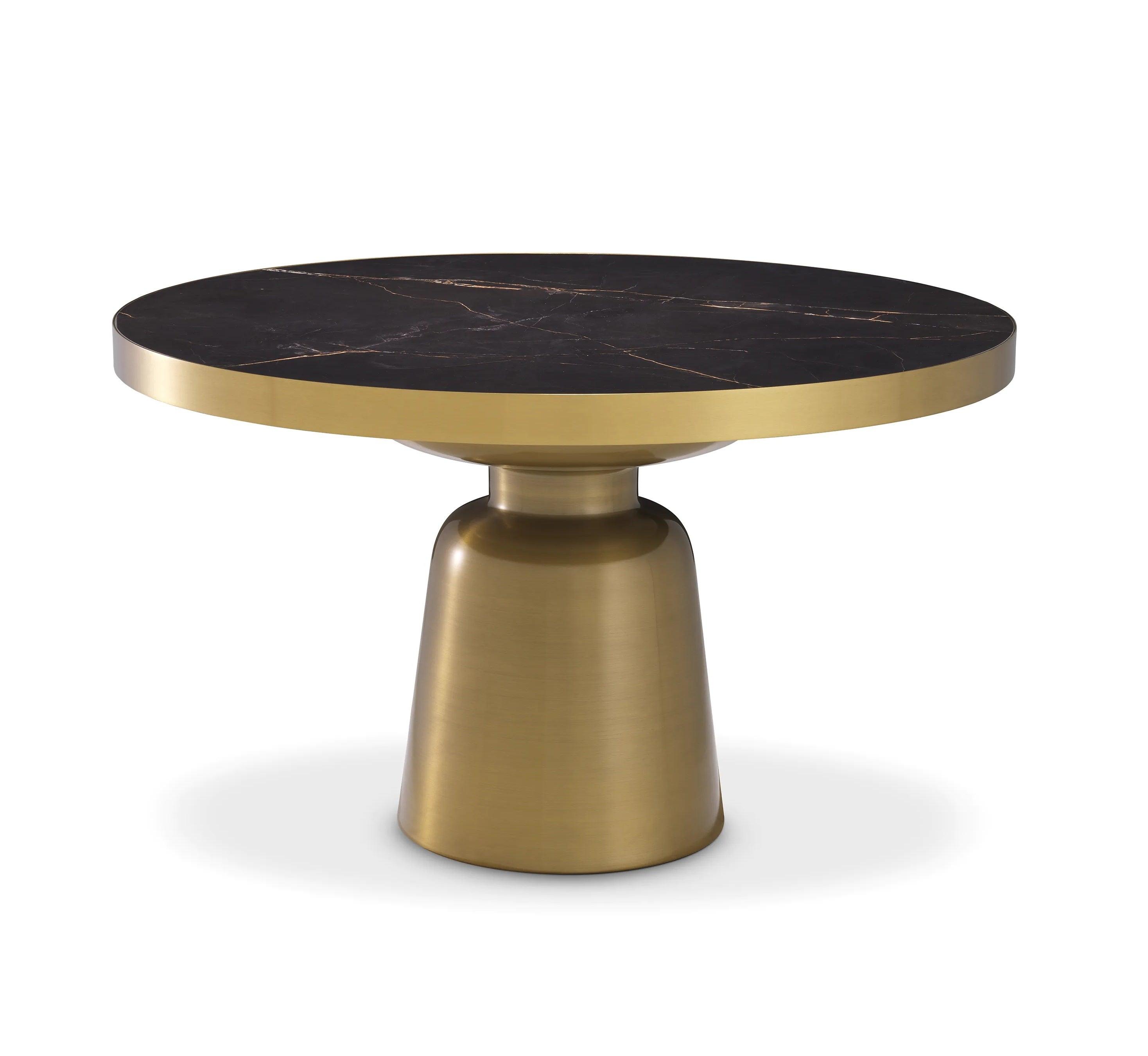 Stolik kawowy SOREN szczotkowany mosiądz Eichholtz Eye on Design