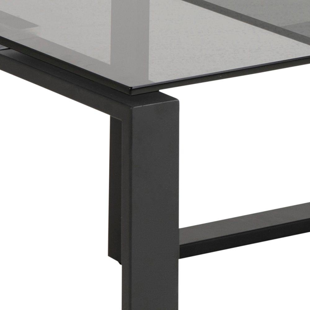 Stolik kawowy szklany SOREN czarny Home Essentials Eye on Design