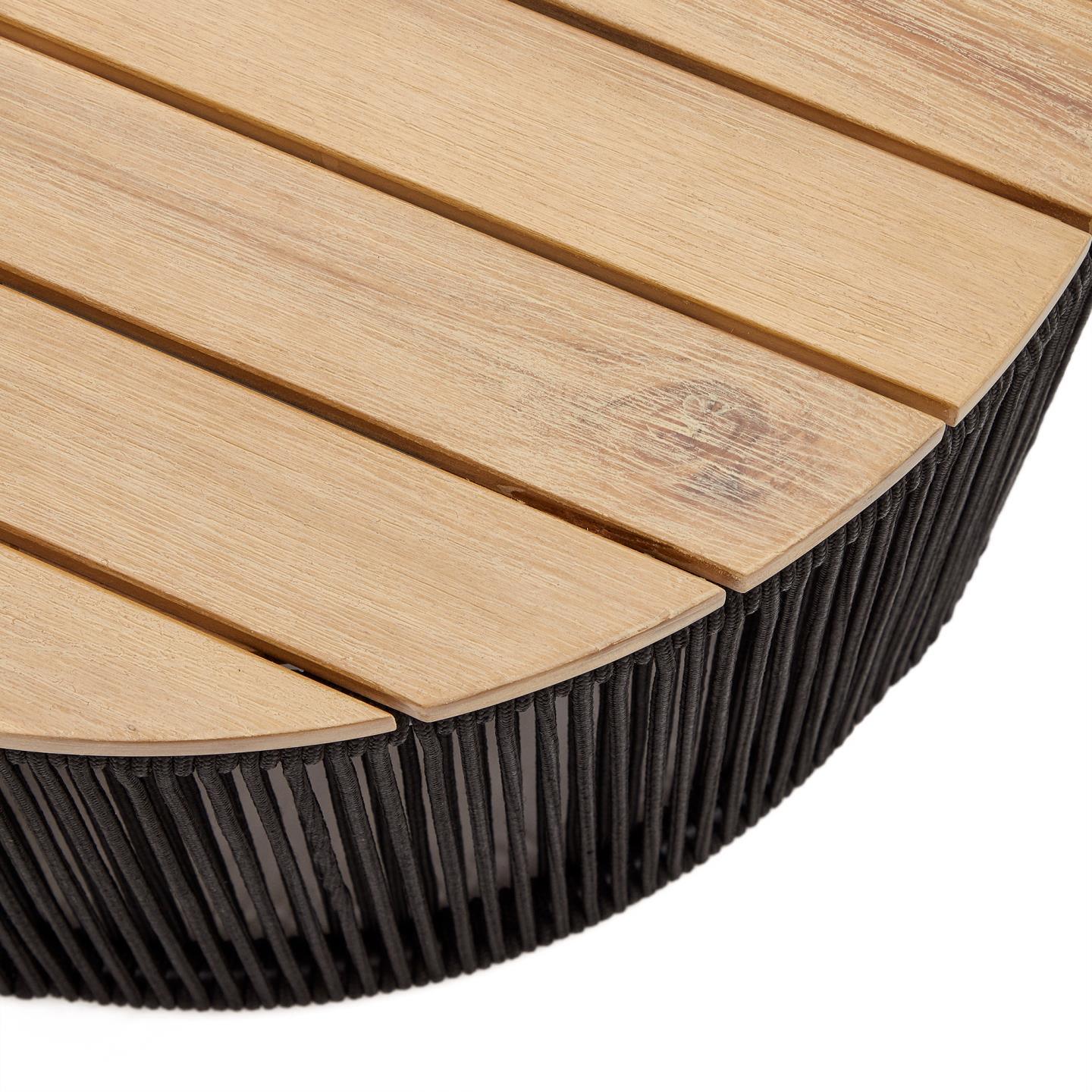 Stolik kawowy zewnętrzny DANDARA czarny La Forma Eye on Design