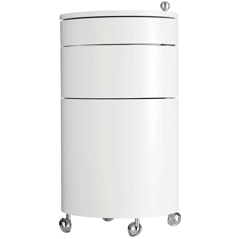 Stolik na kółkach BARBOY biały Verpan Eye on Design