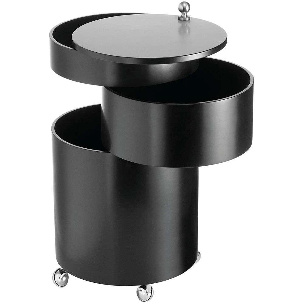 Stolik na kółkach BARBOY czarny Verpan Eye on Design