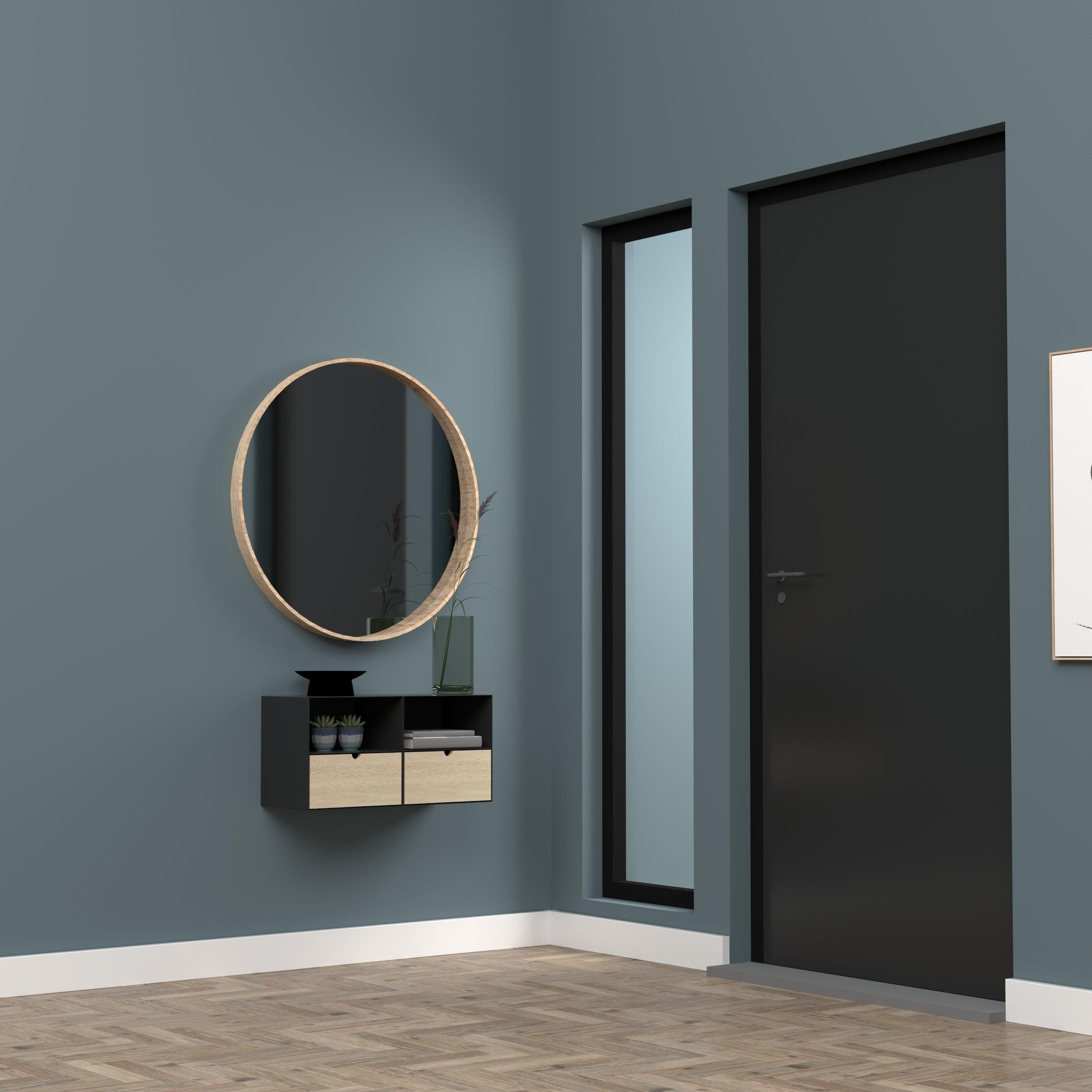 Stolik nocny JOLIET drewniany – Actona