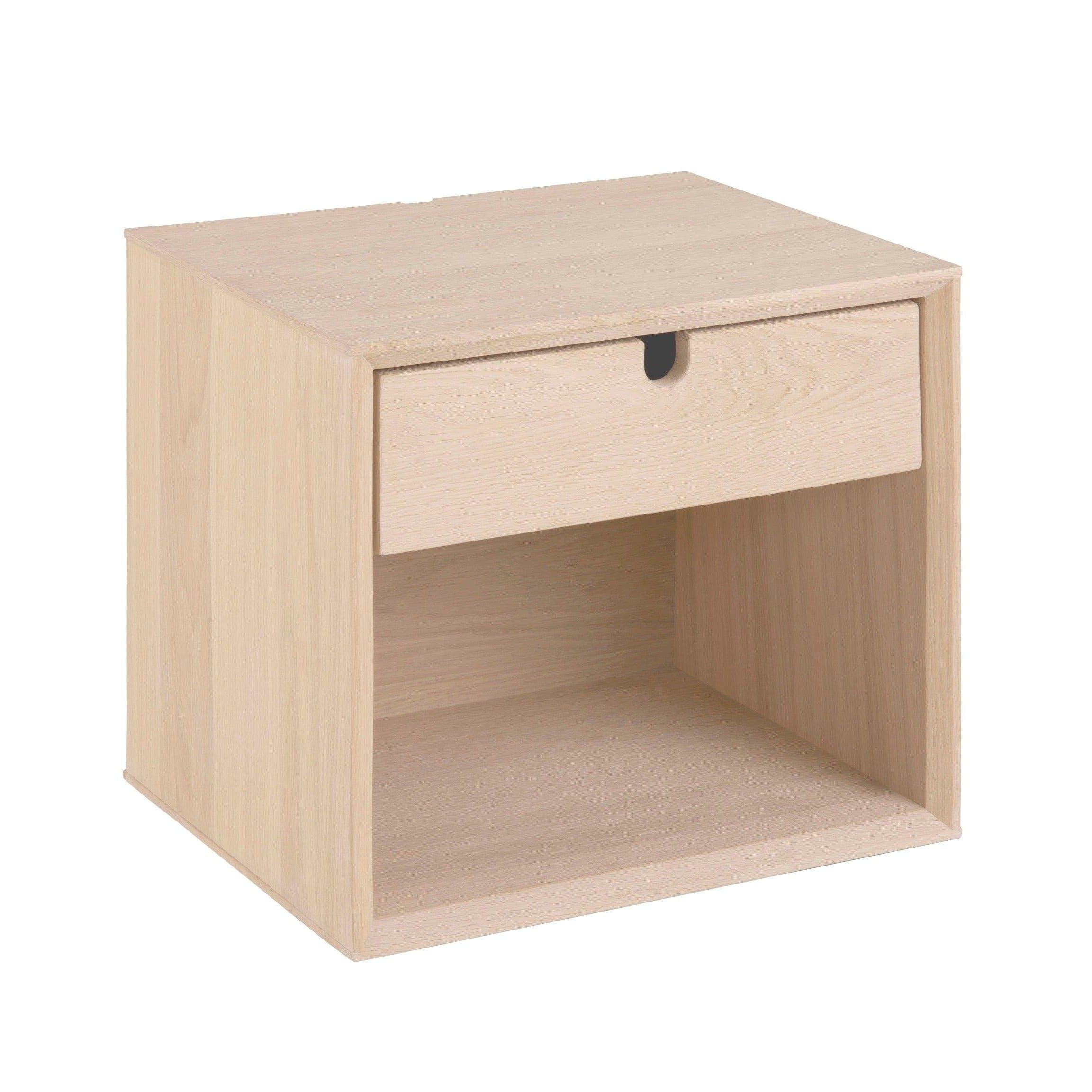 Stolik nocny wysoki CENTURY drewniany – Actona