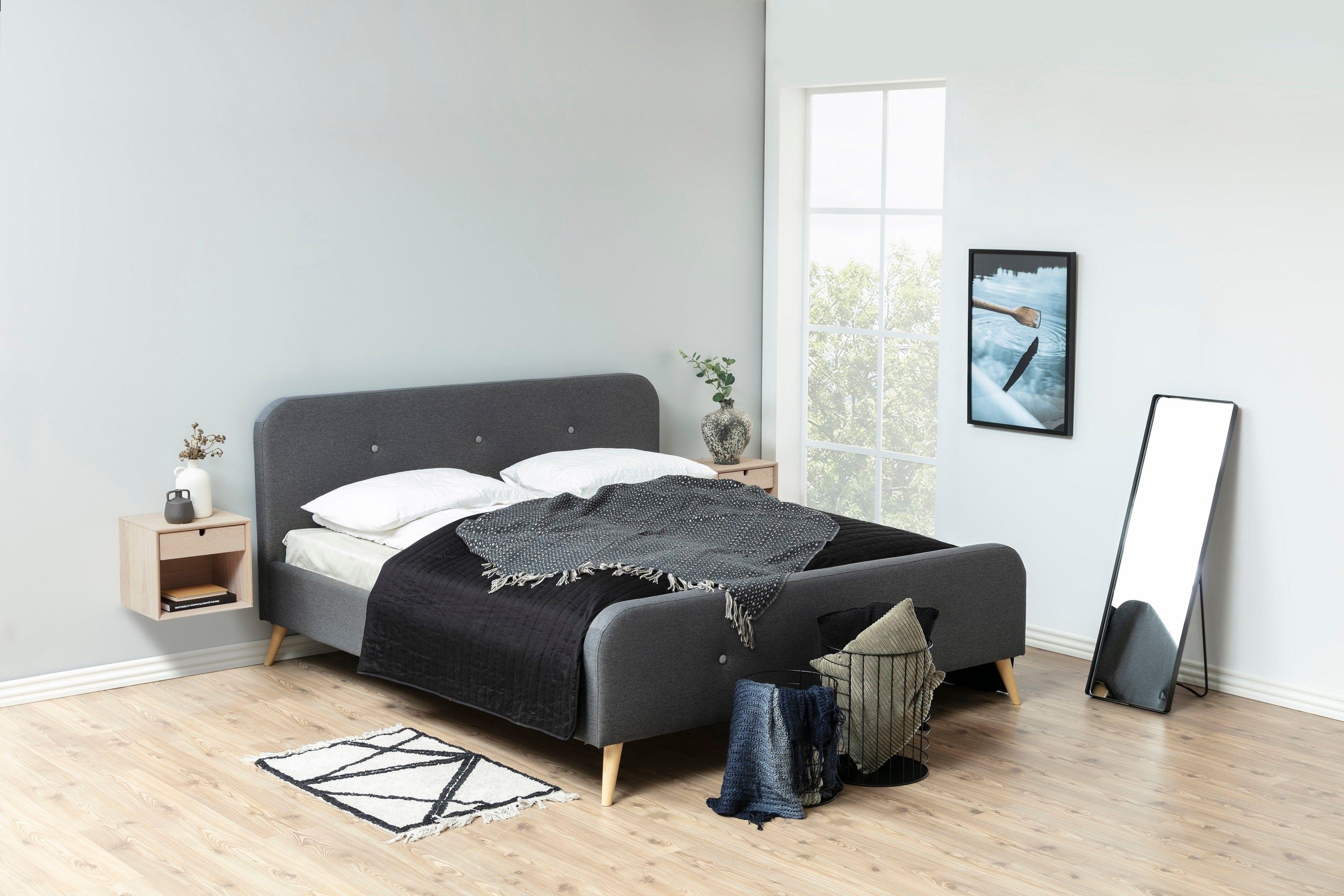 Stolik nocny wysoki CENTURY drewniany – Actona