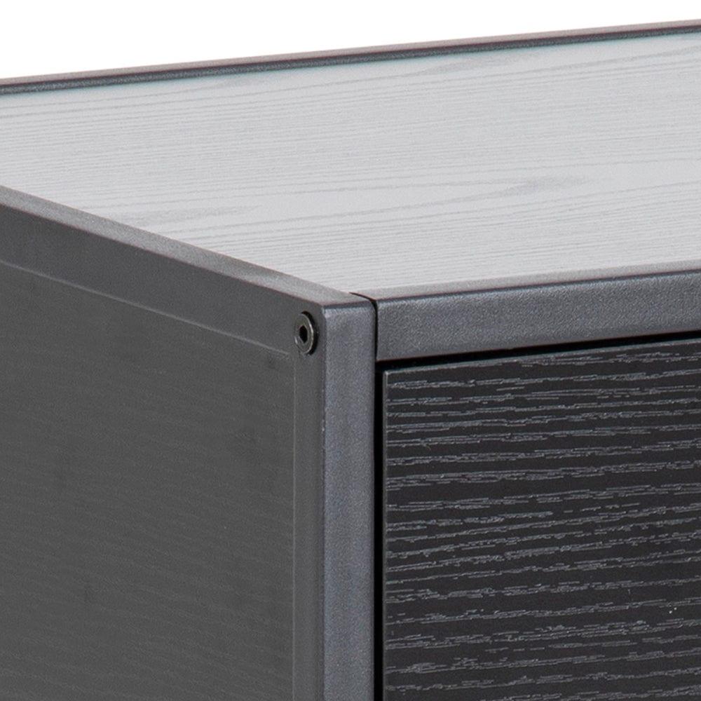 Stolik nocny z szufladą SEAFORD czarny Actona Eye on Design