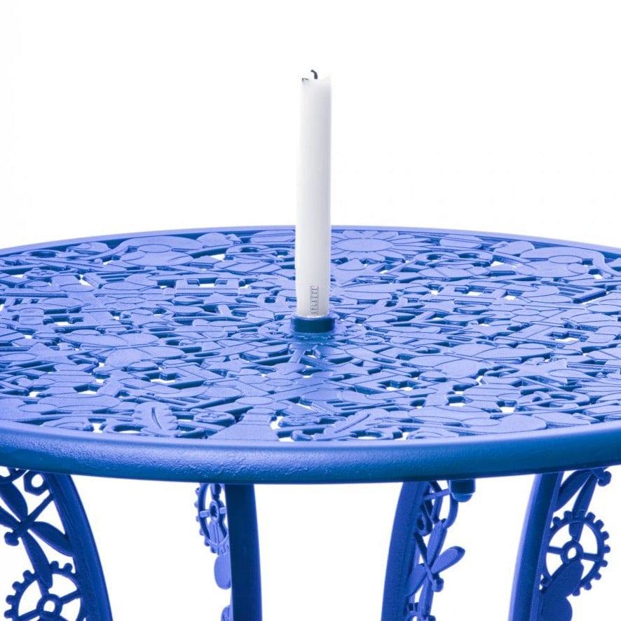 Stolik ogrodowy INDUSTRY niebieski Seletti Eye on Design