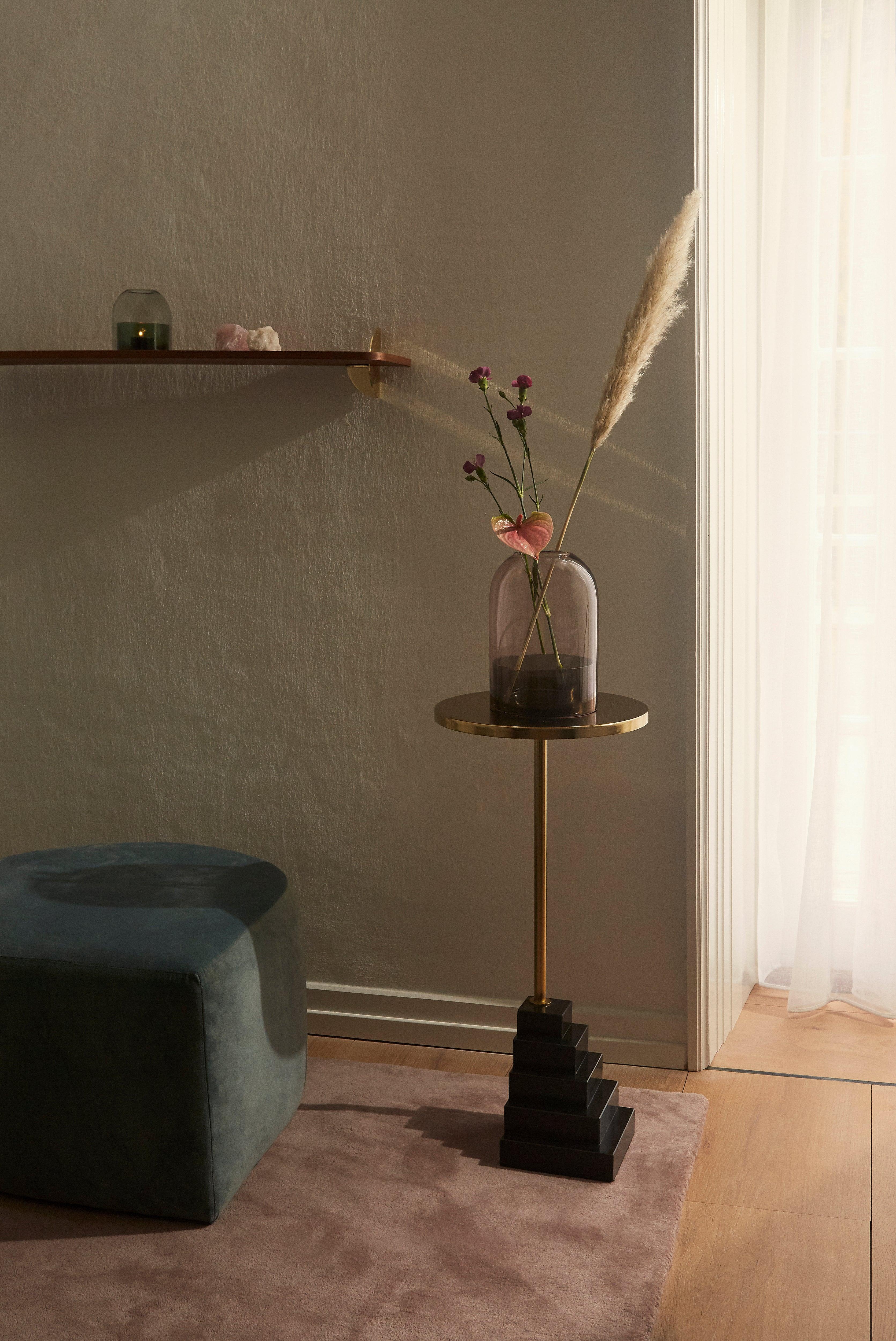 Stolik okrągły SOLUM złoty AYTM Eye on Design