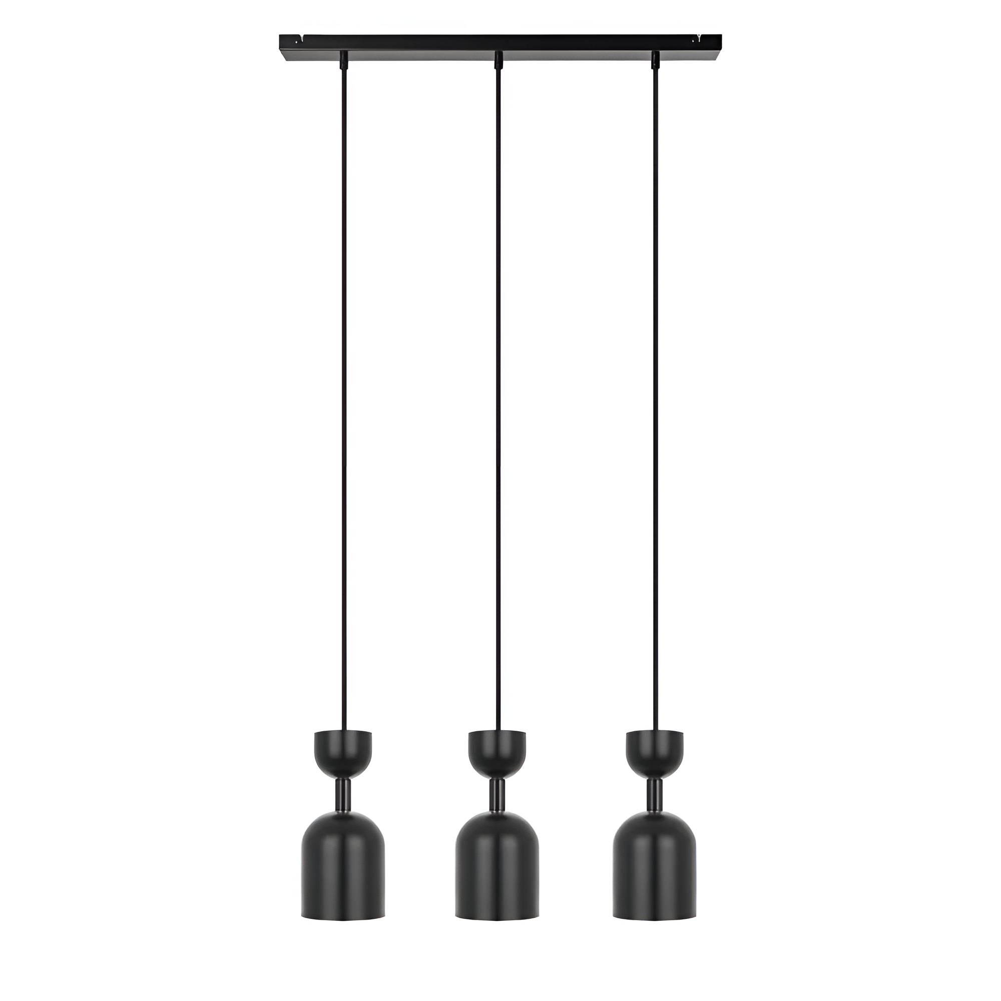 Stropní lampa SUPURU 3L černá