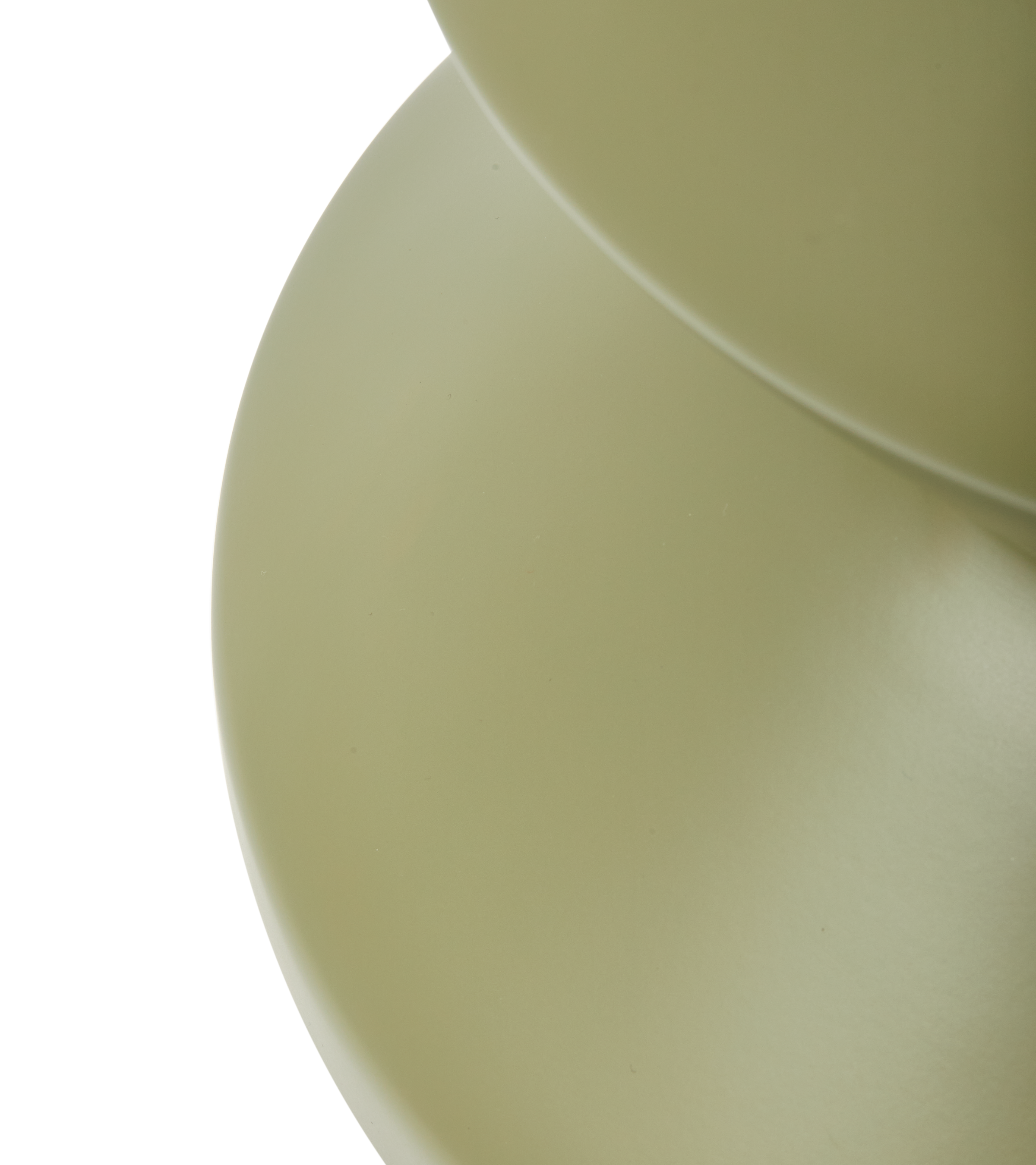 ZIG ZAG MATT olive outdoor stool