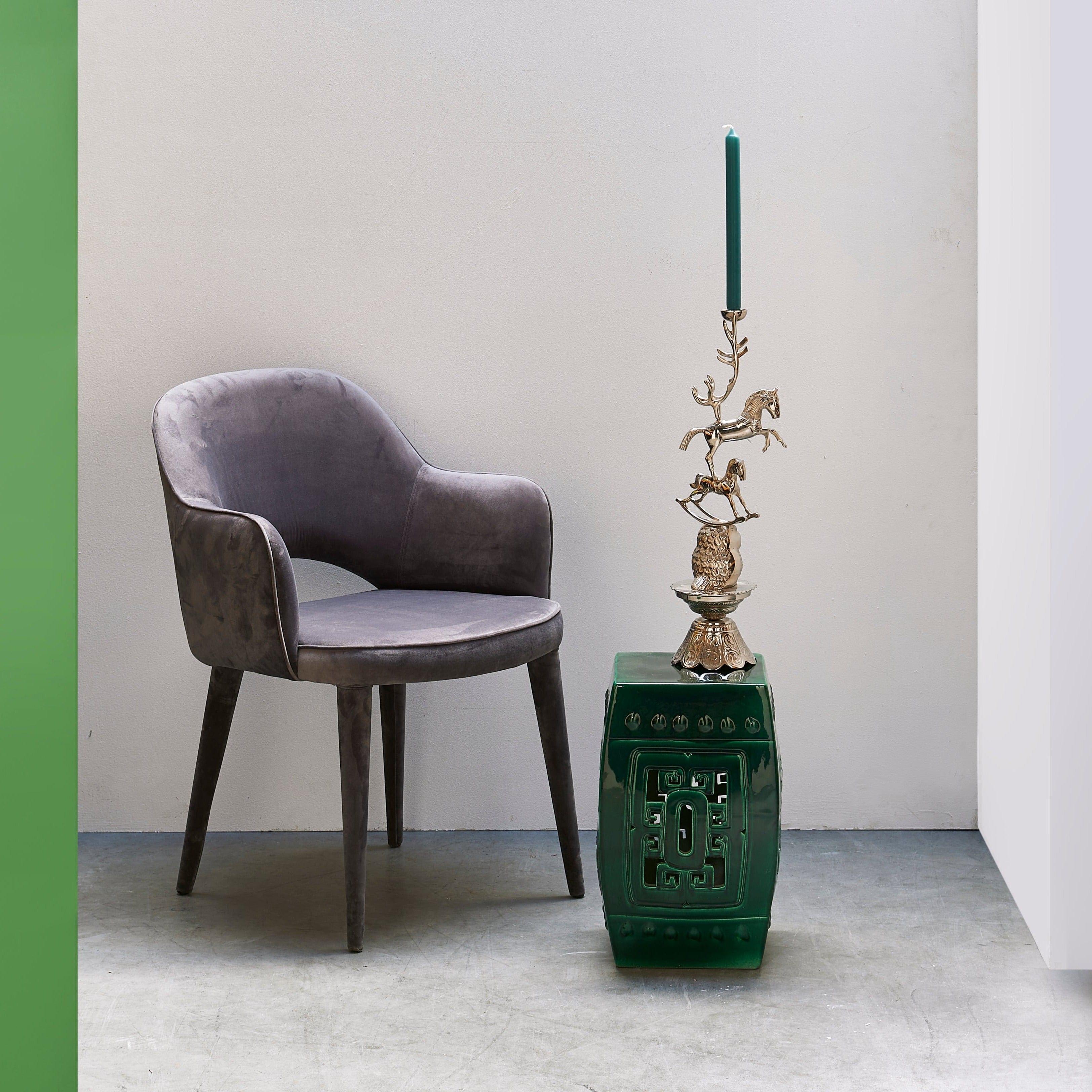 Świecznik DEER srebrny Pols Potten Eye on Design