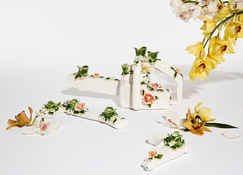 Świecznik FLOWER ATTITUDE THE SAW porcelanowy Seletti Eye on Design