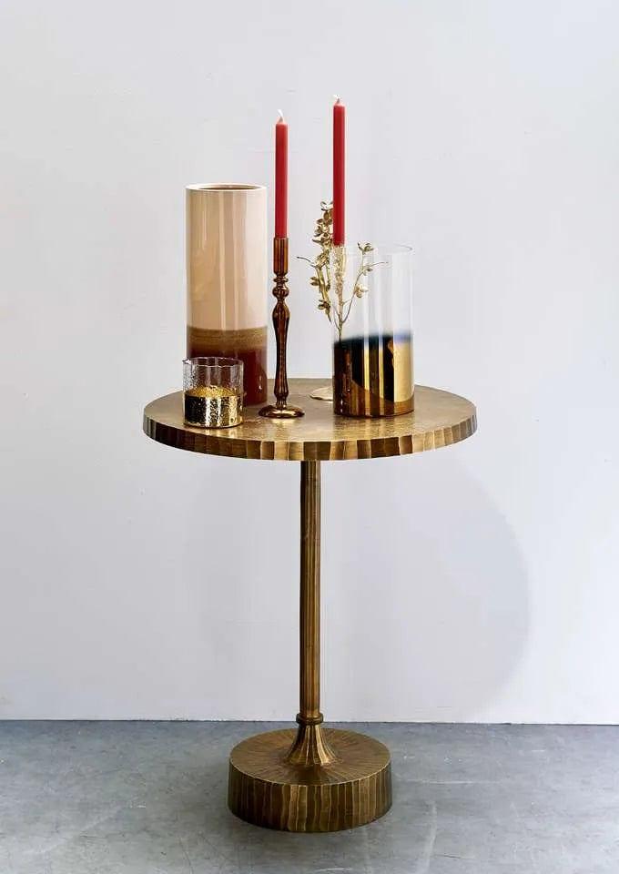 Świecznik HURRICANE złoty Pols Potten Eye on Design