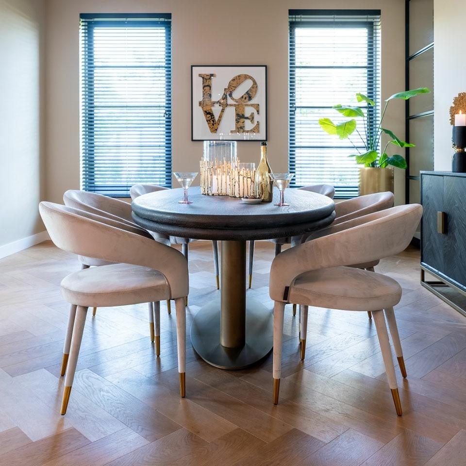 Świecznik LORETTA złoty Richmond Interiors Eye on Design