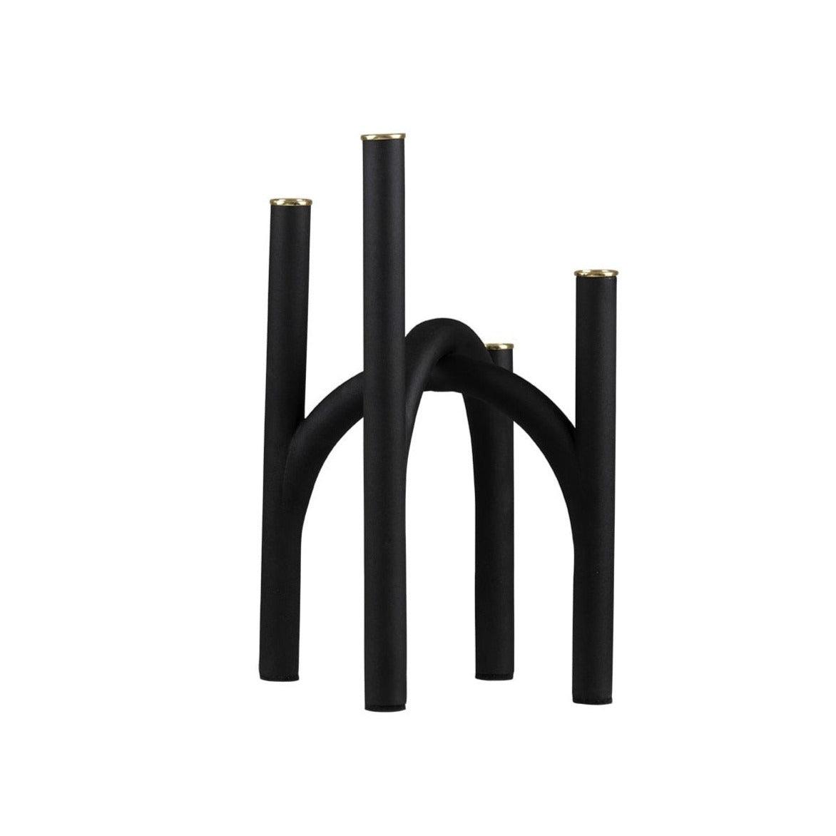 Świecznik stołowy ANGUI czarny AYTM Eye on Design