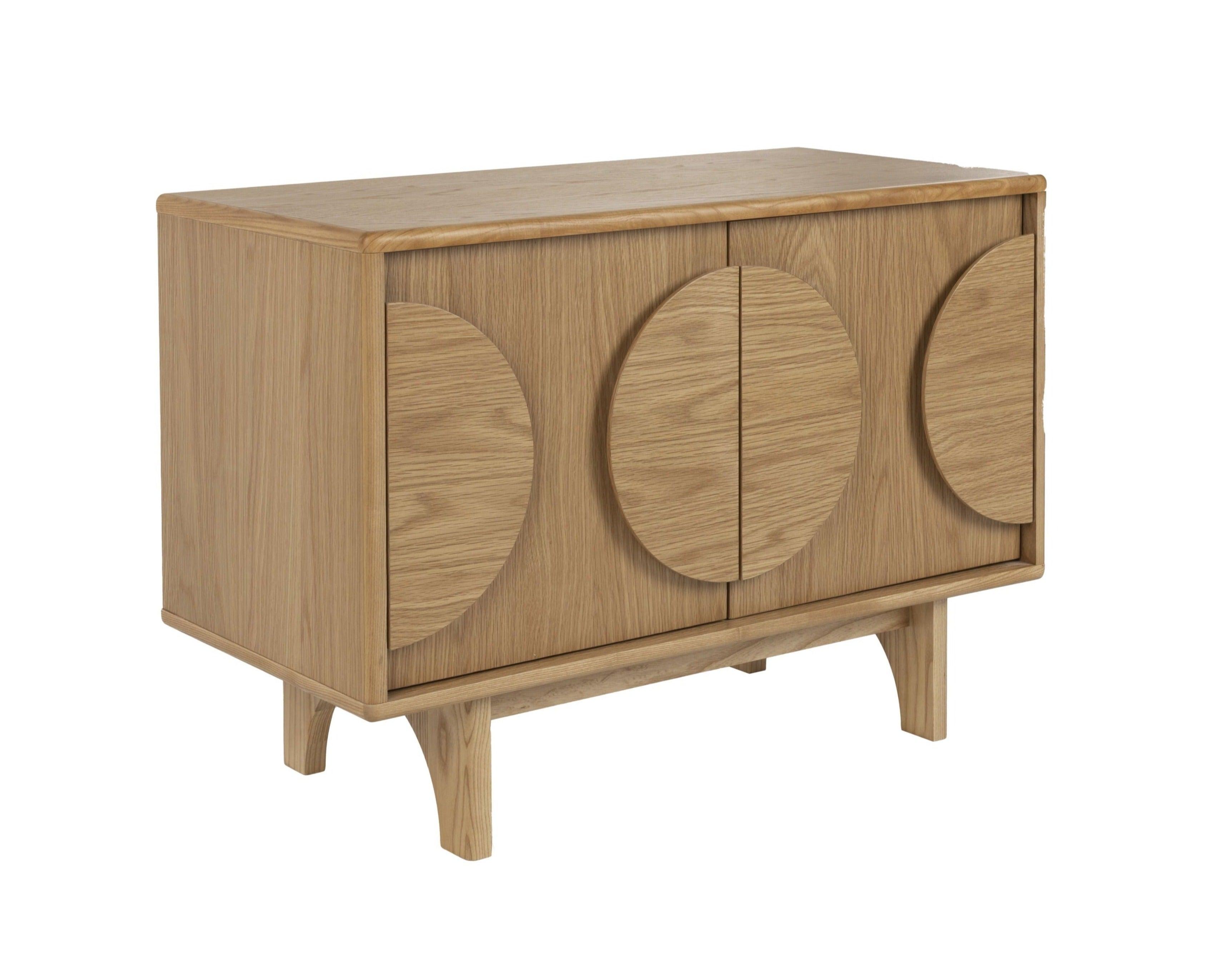 Szafka GROOVE drewno dębowe Zuiver Eye on Design