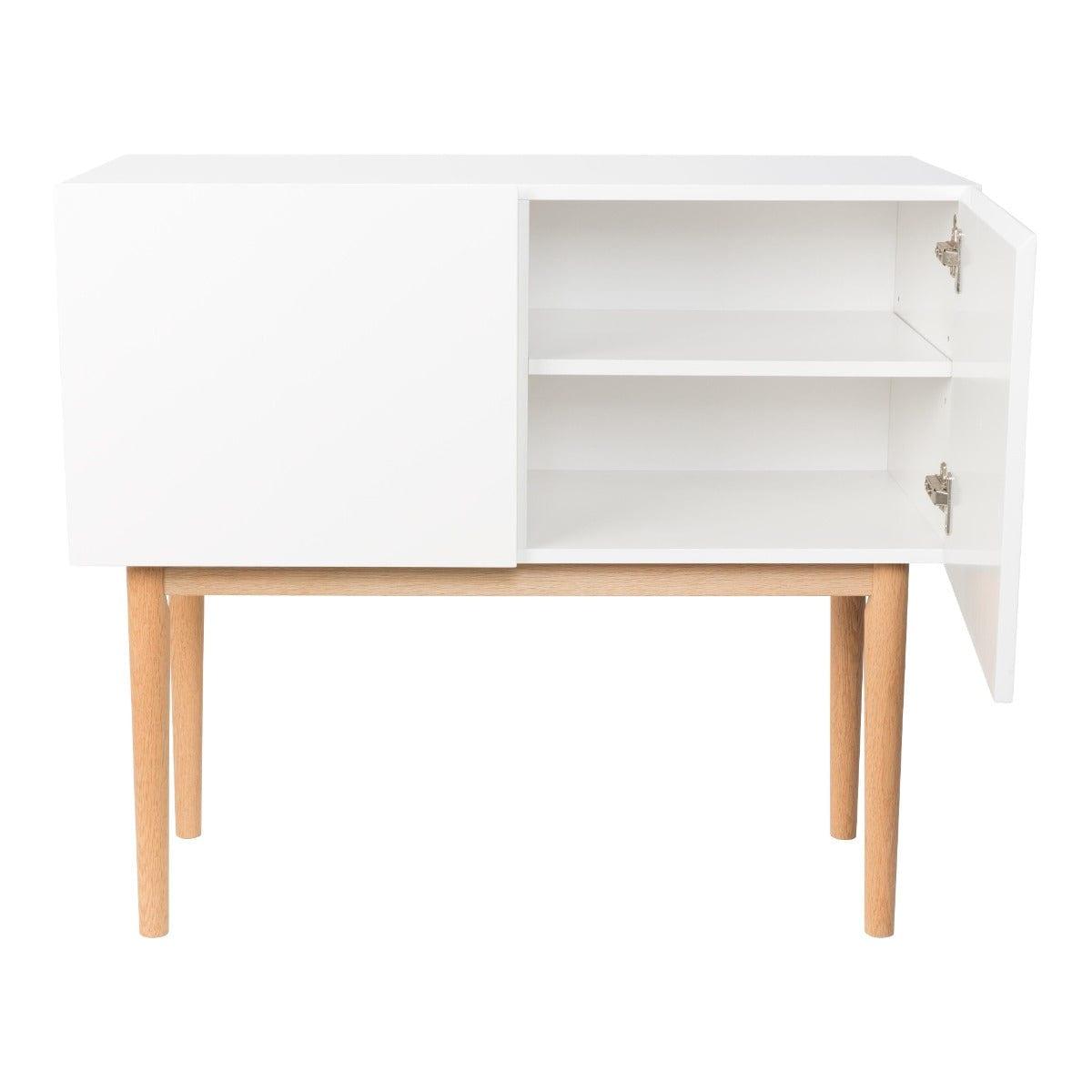 Szafka HIGH ON WOOD biały Zuiver Eye on Design