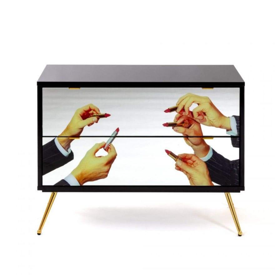 Szafka LIPSTICKS z 2 szufladami Seletti Eye on Design