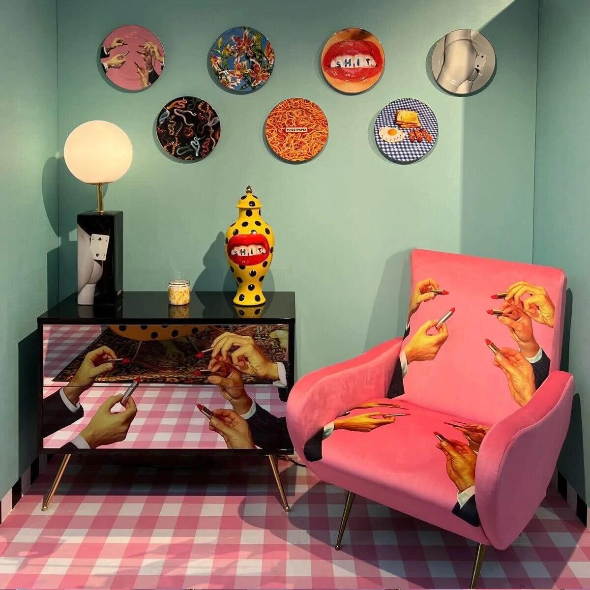 Szafka LIPSTICKS z 2 szufladami Seletti Eye on Design