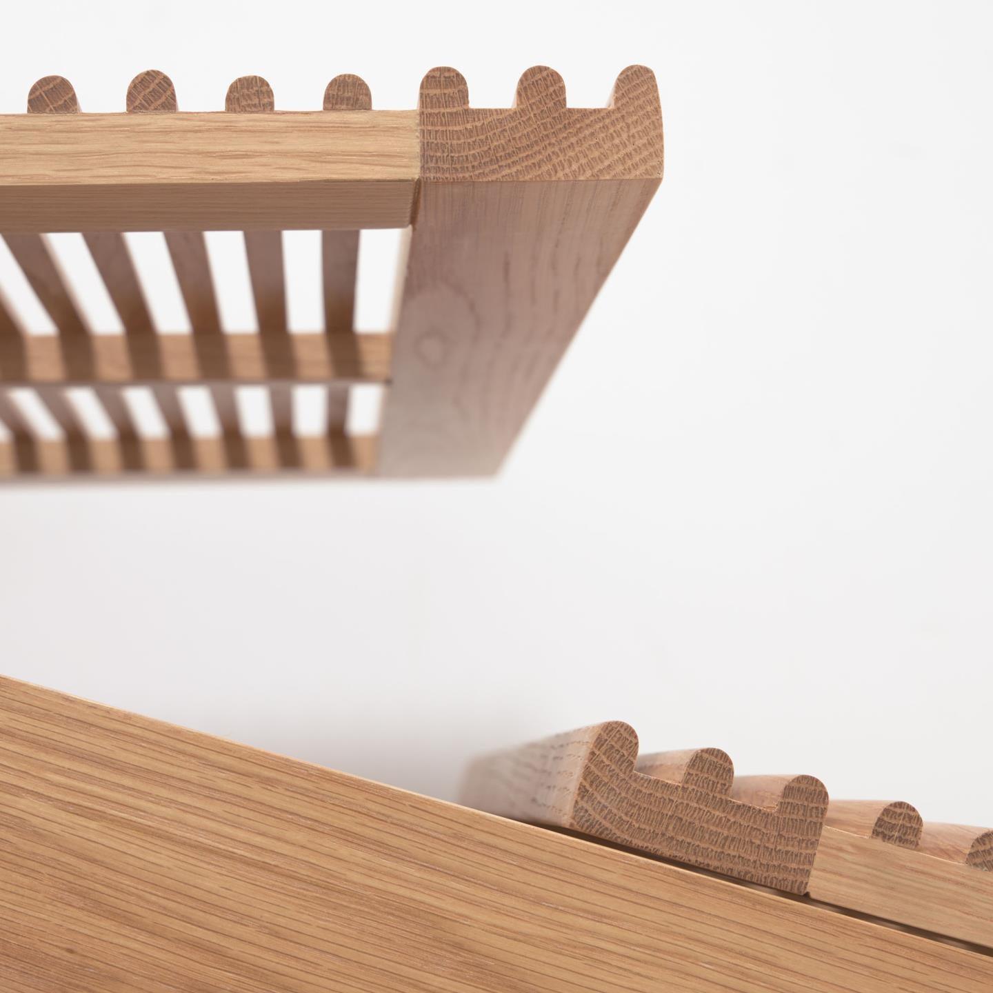 Szafka na buty BEYLA lite drewno dębowe La Forma Eye on Design