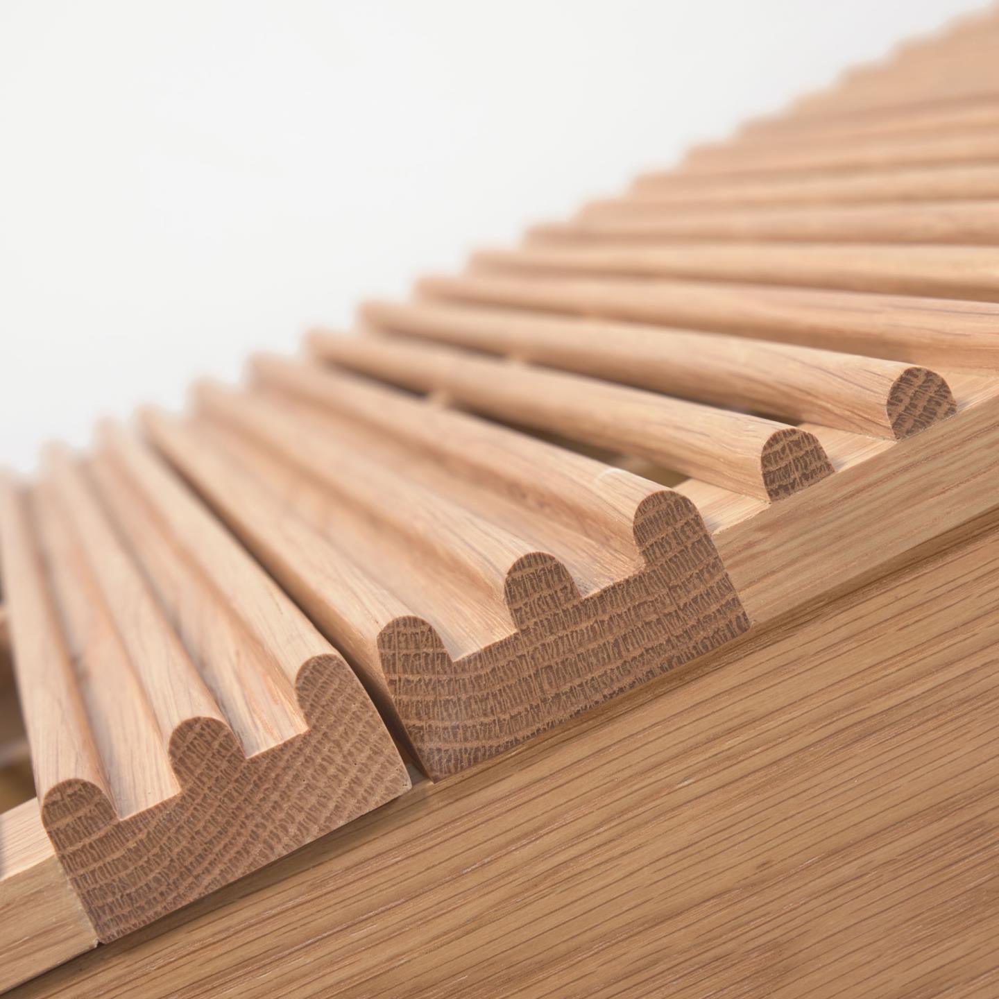 Szafka na buty BEYLA lite drewno dębowe La Forma Eye on Design