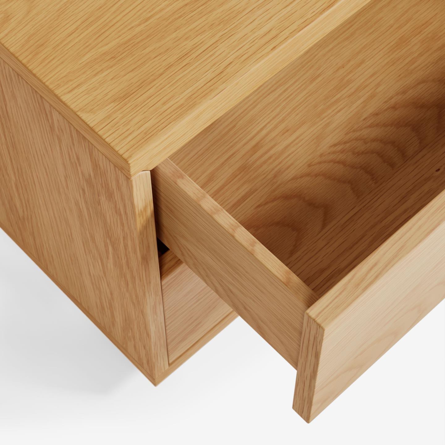 Szafka nocna ABILEN fornir dębowy La Forma Eye on Design