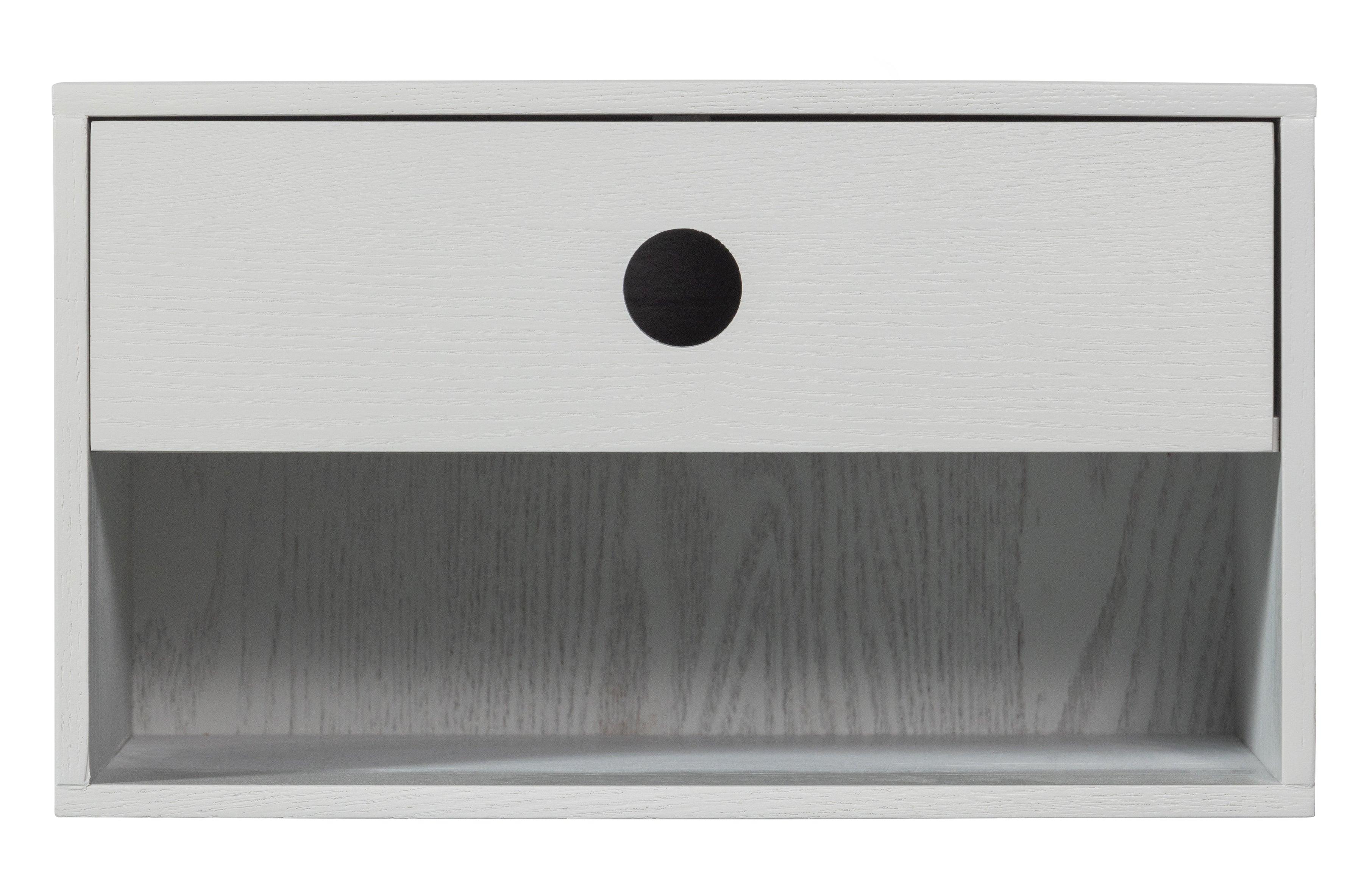 Szafka nocna wisząca NANCY popielaty Woood Eye on Design