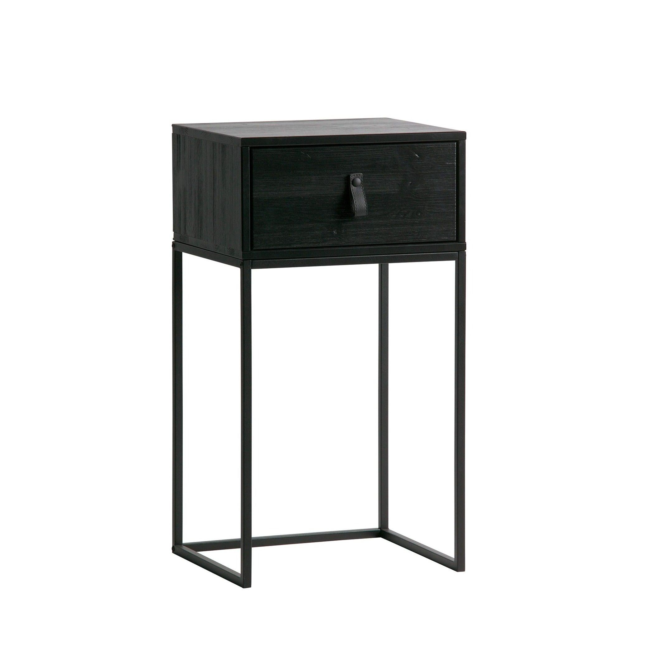 Szafka nocna ZOLA MINI czarny Woood Eye on Design