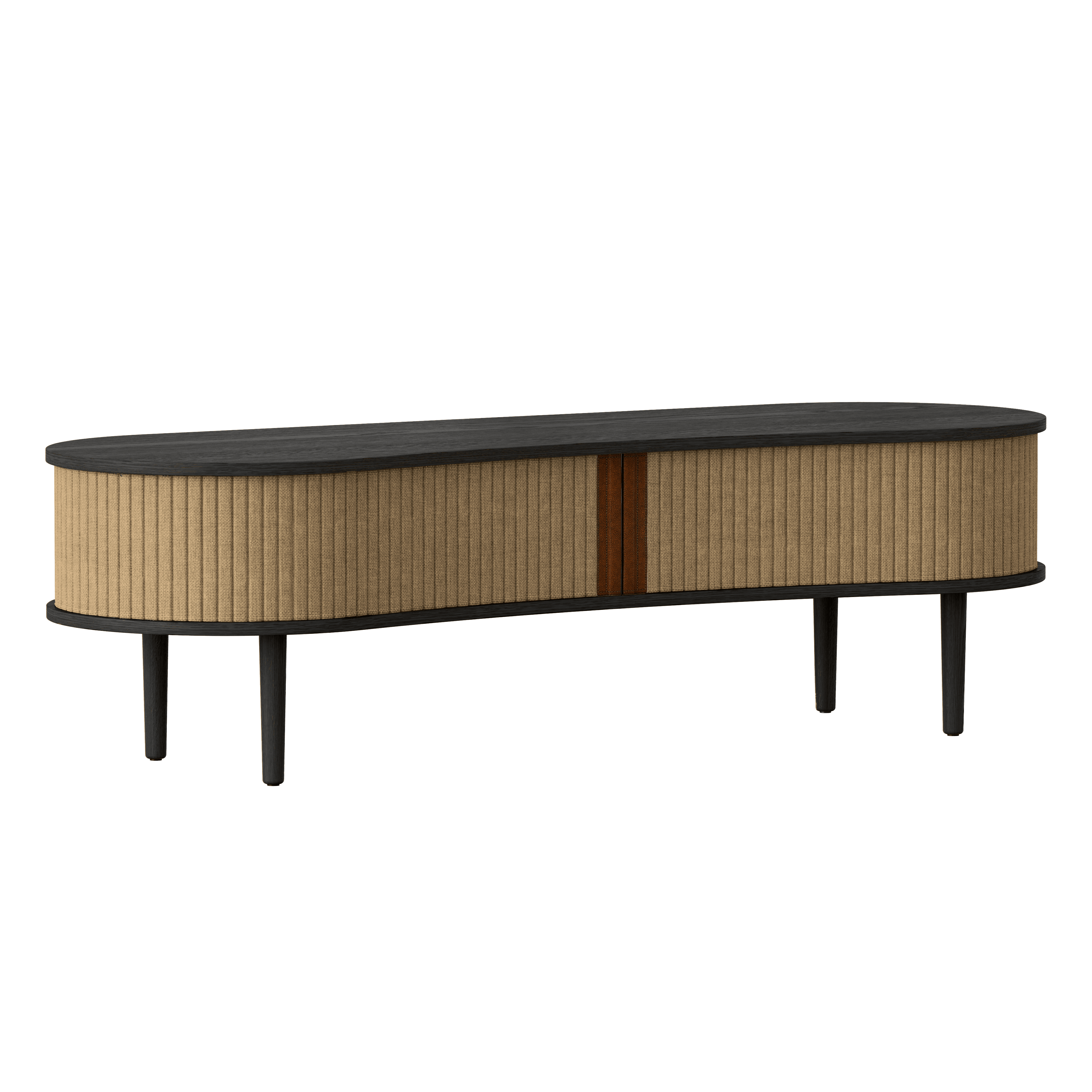 Szafka RTV AUDACIOUS karmelowy z czarnym dębem UMAGE Nie Eye on Design